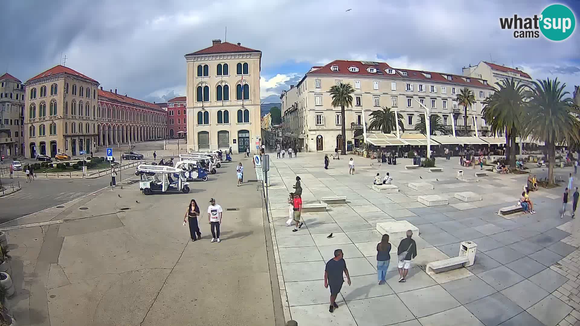 Webcam Spalato Riva – Prokurative | Piazza della Republika