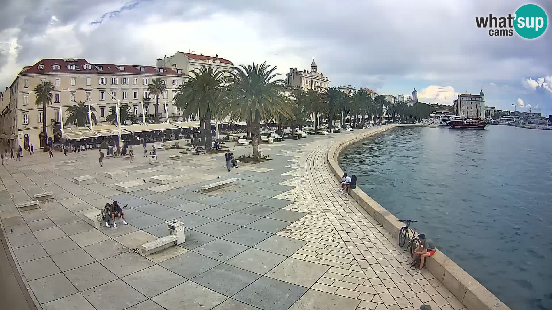 Webcam Split Riva – Prokurative | Trg Republike