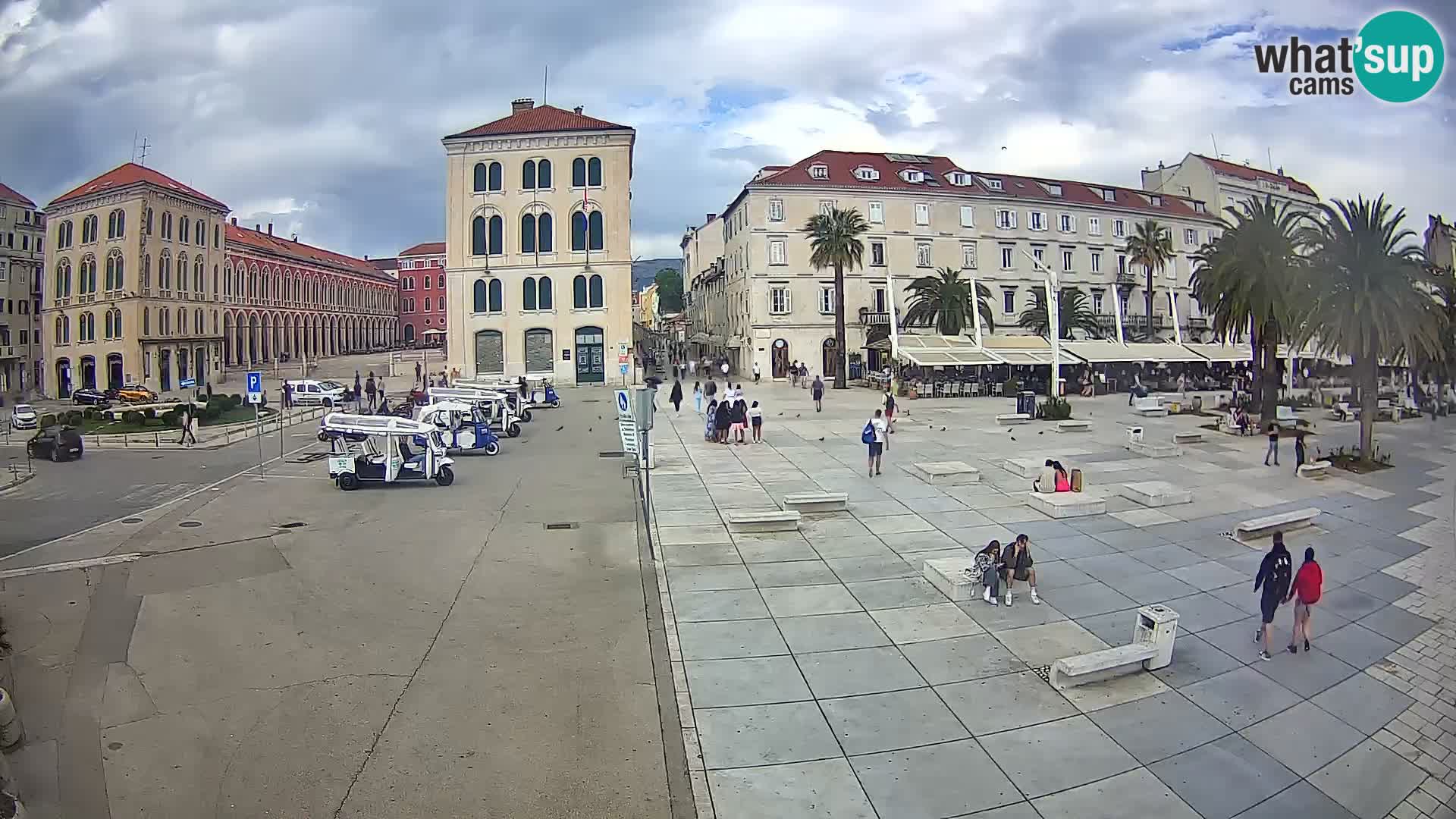 Webcam Split Riva – Prokurative | Trg Republike