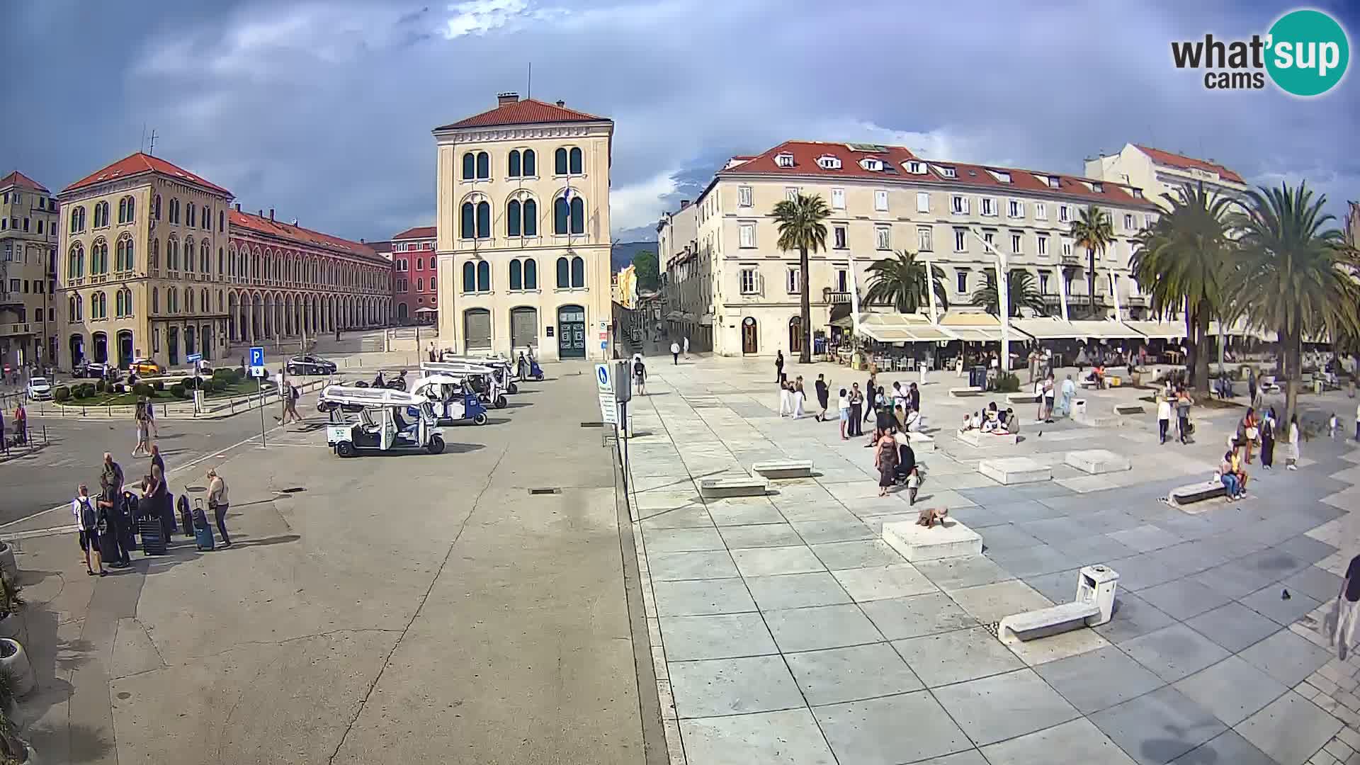 Webcam Split Riva – Prokurative | Trg Republike