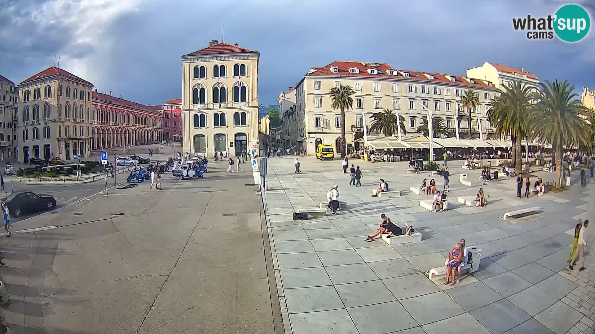 Webcam Spalato Riva – Prokurative | Piazza della Republika