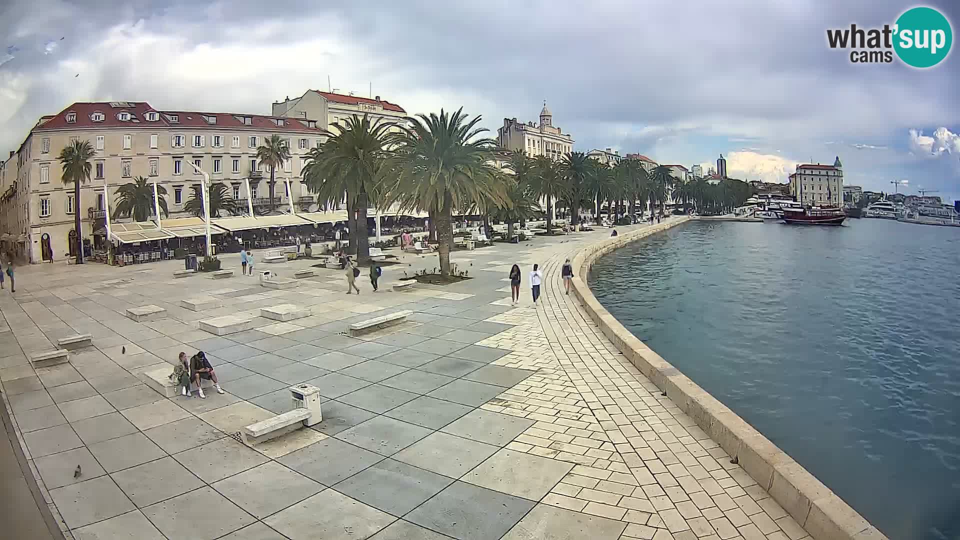 Webcam Split Riva – Prokurative | Trg Republike