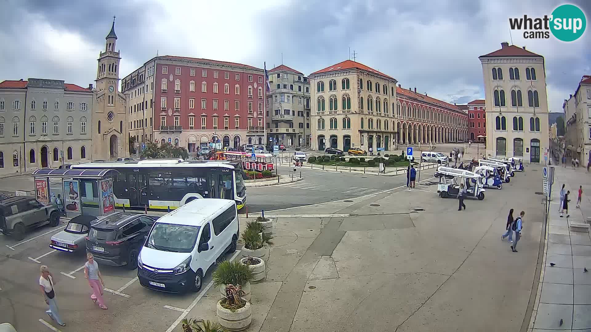 Live kamera Split Riva – Prokurative | Trg Republike