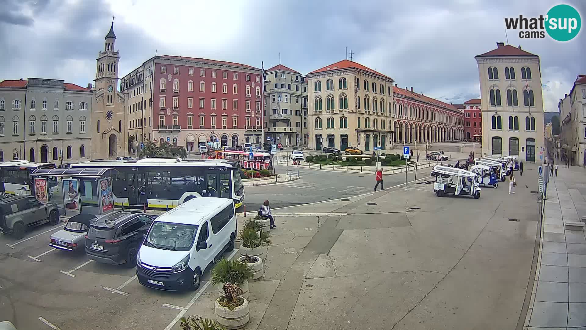 Webcam Split Riva – Prokurative | Trg Republike