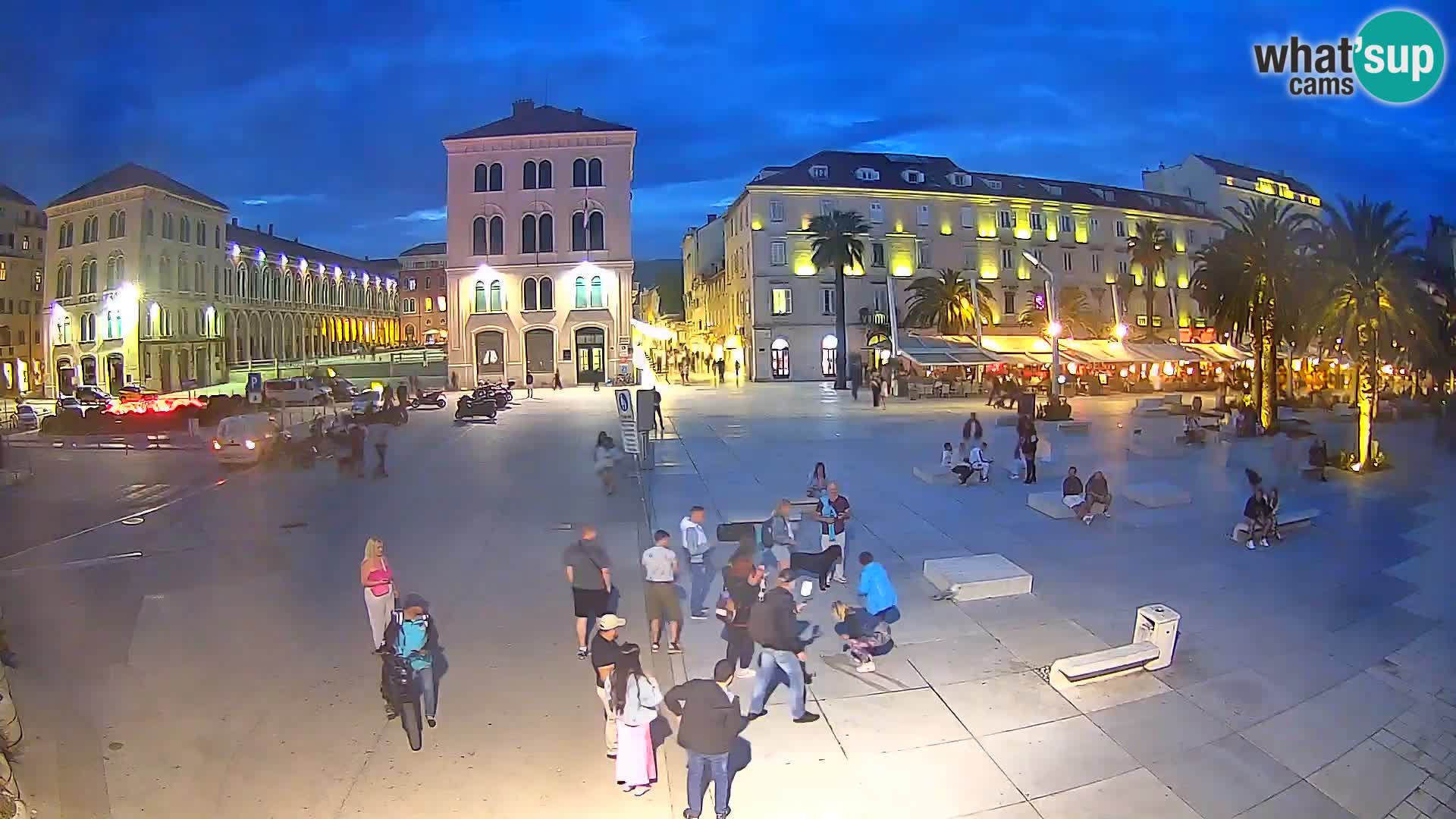 Webcam Split Riva – Prokurative | Trg Republike