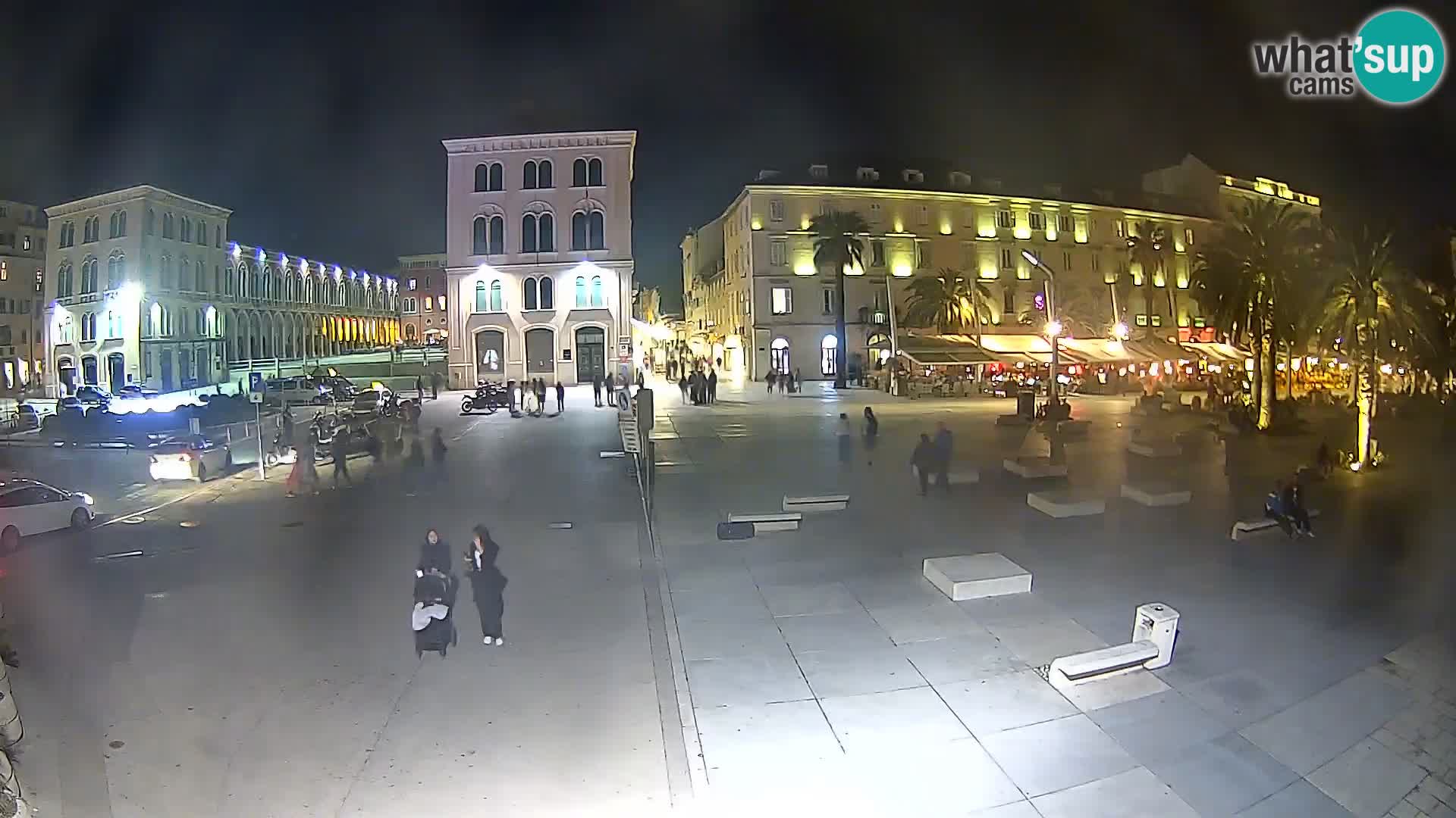 Webcam Split Riva – Prokurative | Trg Republike