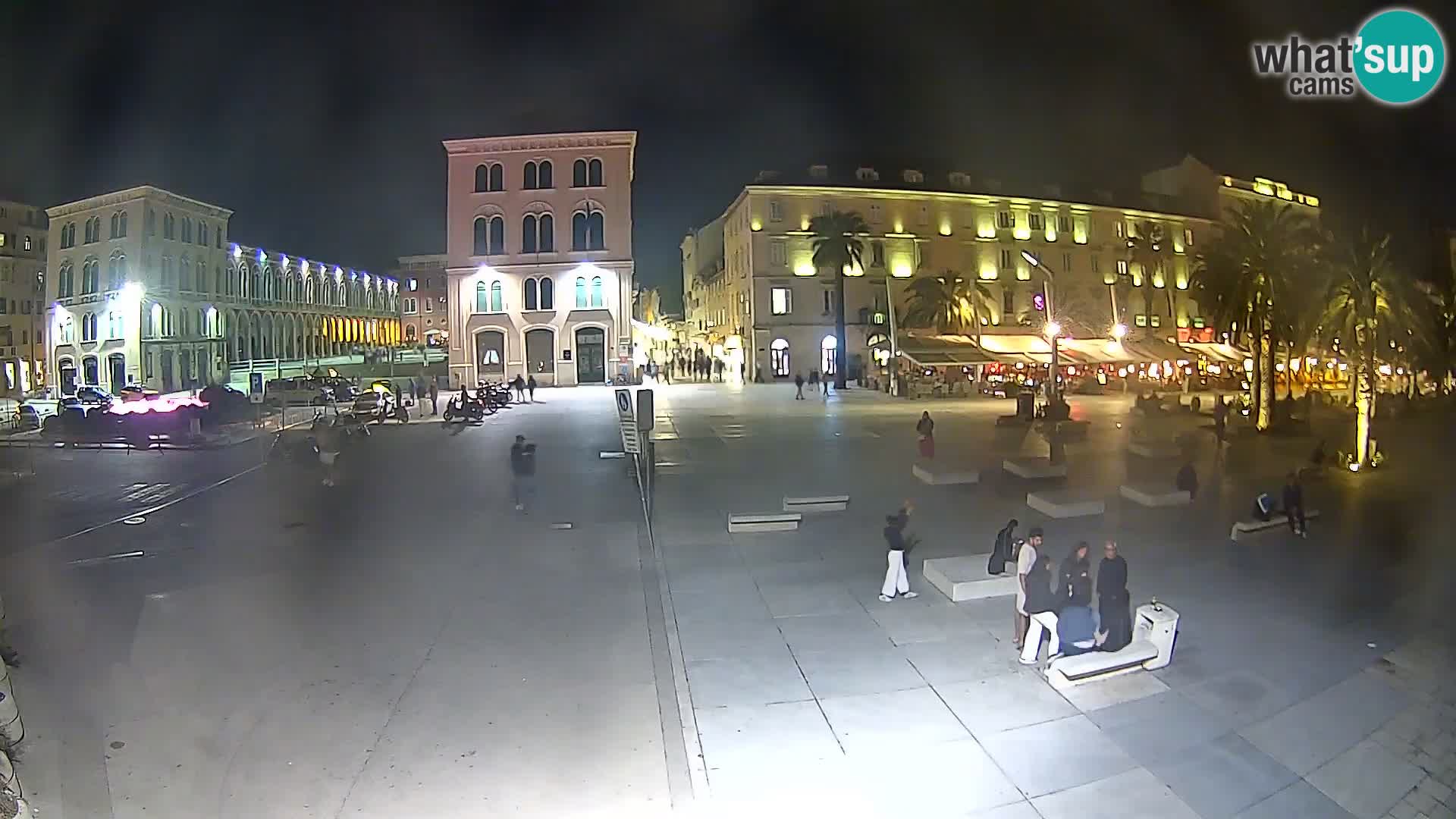 Webcam Split Riva – Prokurative | Trg Republike