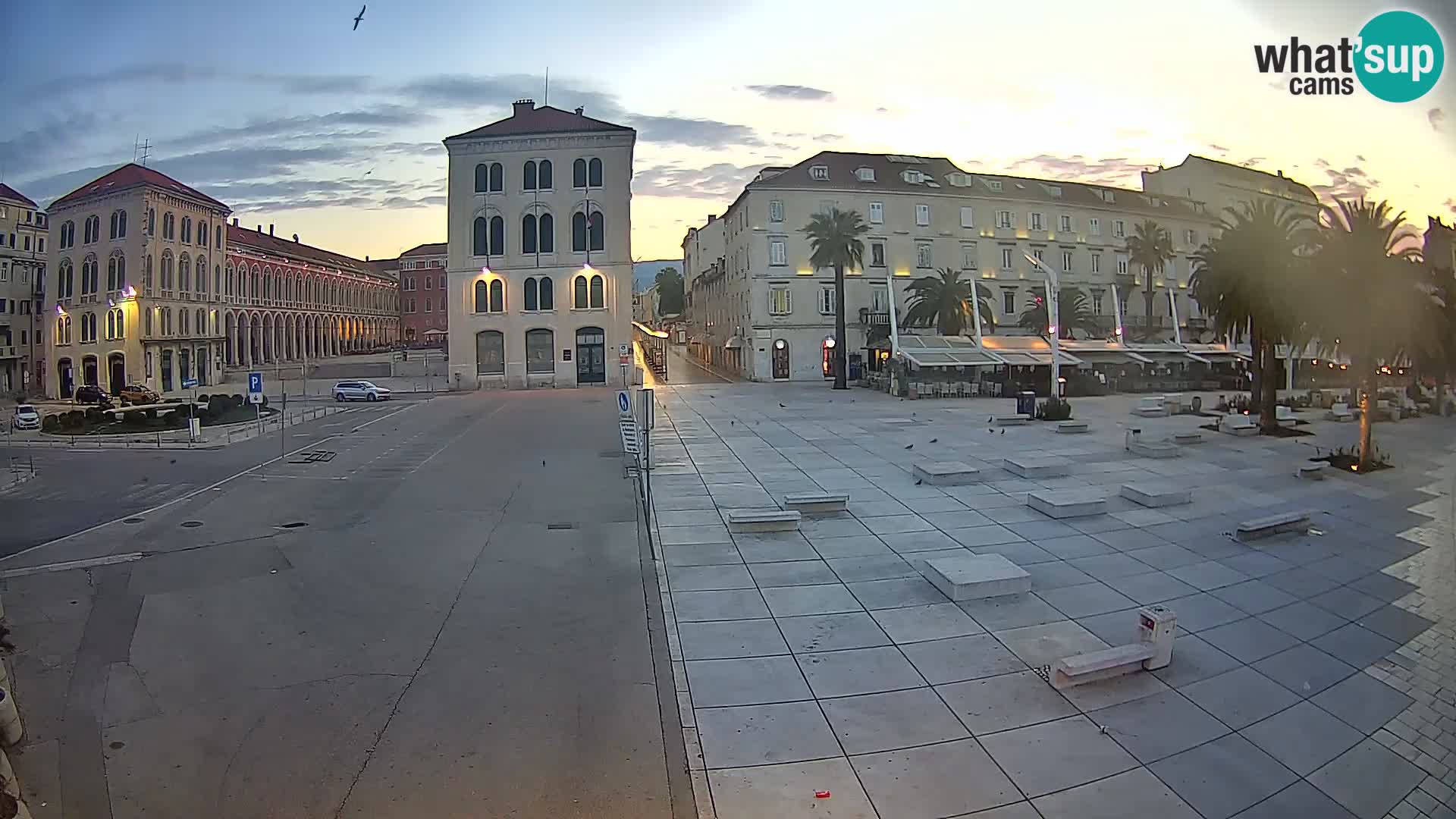 Split kamera Riva – Prokurative | Trg Republike