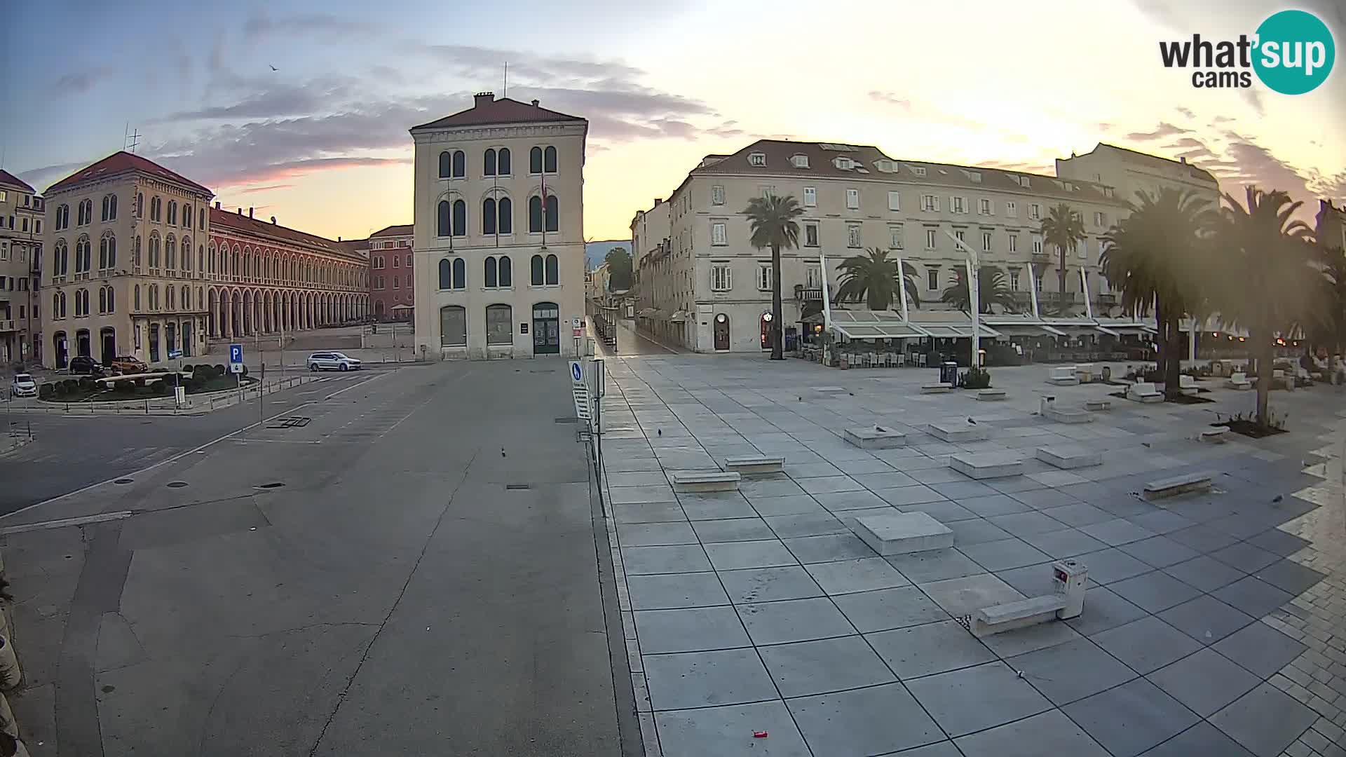 Split kamera Riva – Prokurative | Trg Republike