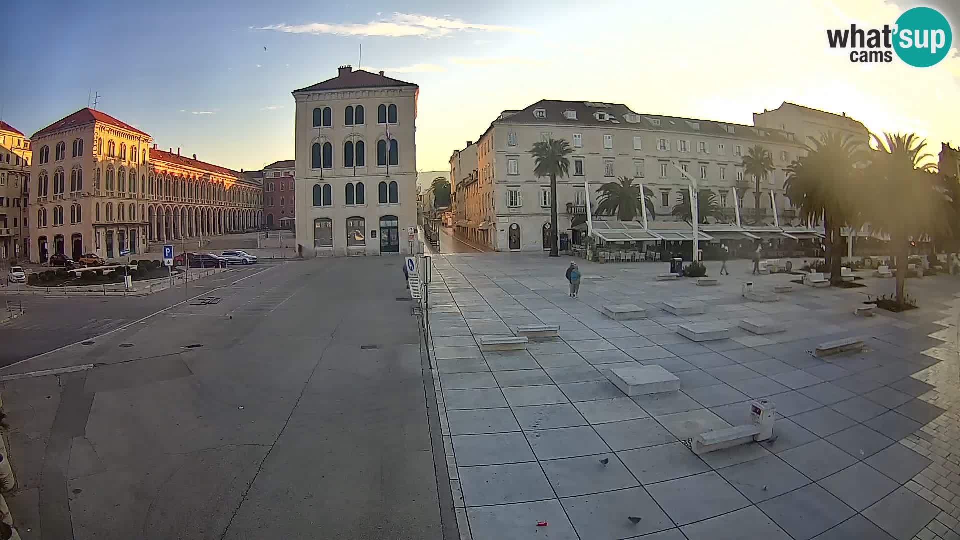 Webcam Split Riva – Prokurative | Trg Republike