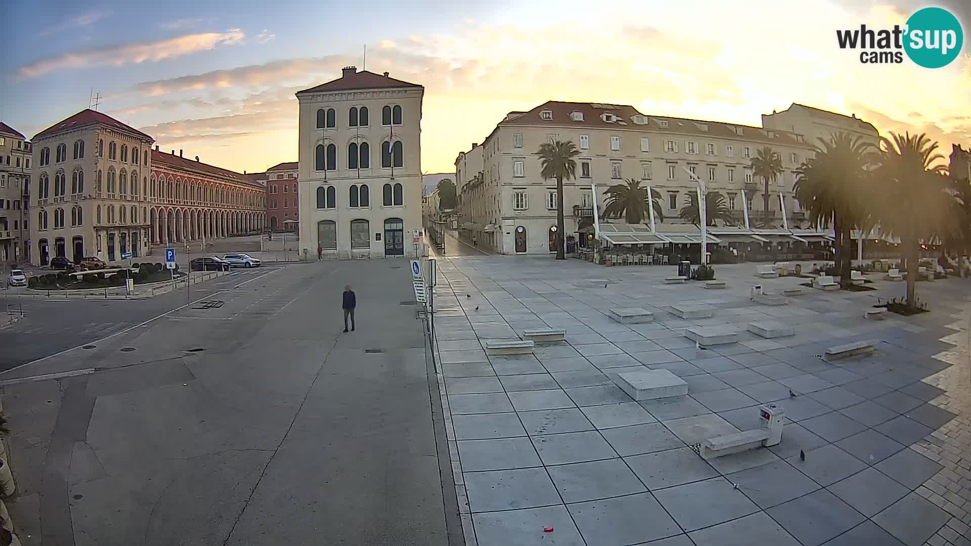 Webcam Split Riva – Prokurative | Trg Republike