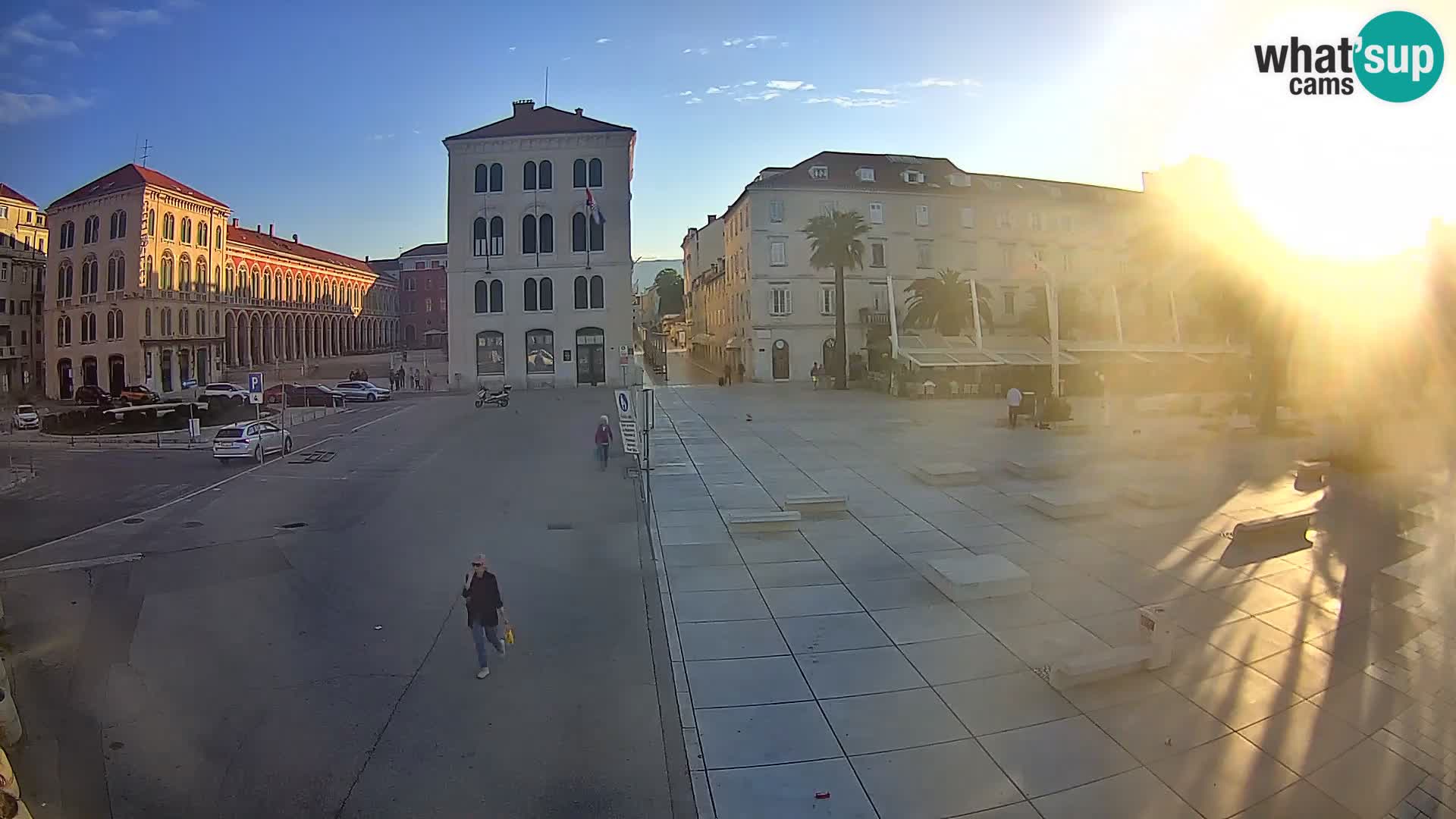 Webcam Split Riva – Prokurative | Trg Republike
