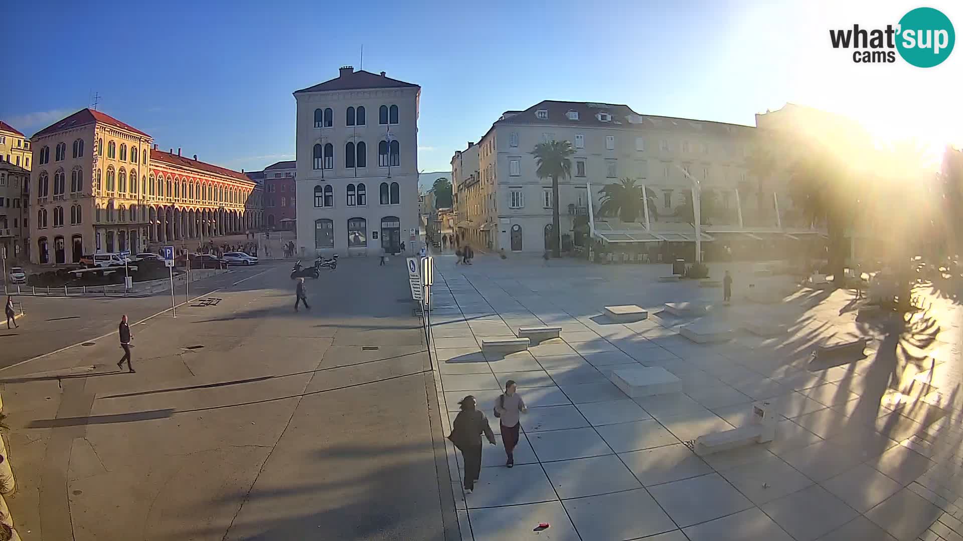 Webcam Spalato Riva – Prokurative | Piazza della Republika