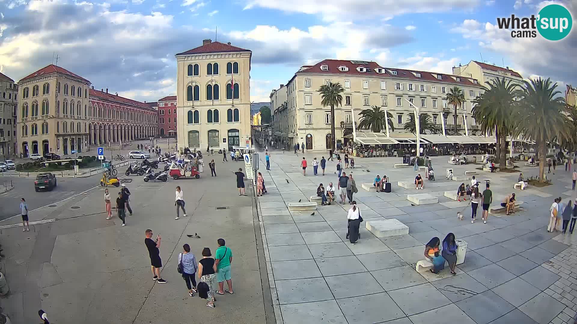 Live kamera Split Riva – Prokurative | Trg Republike