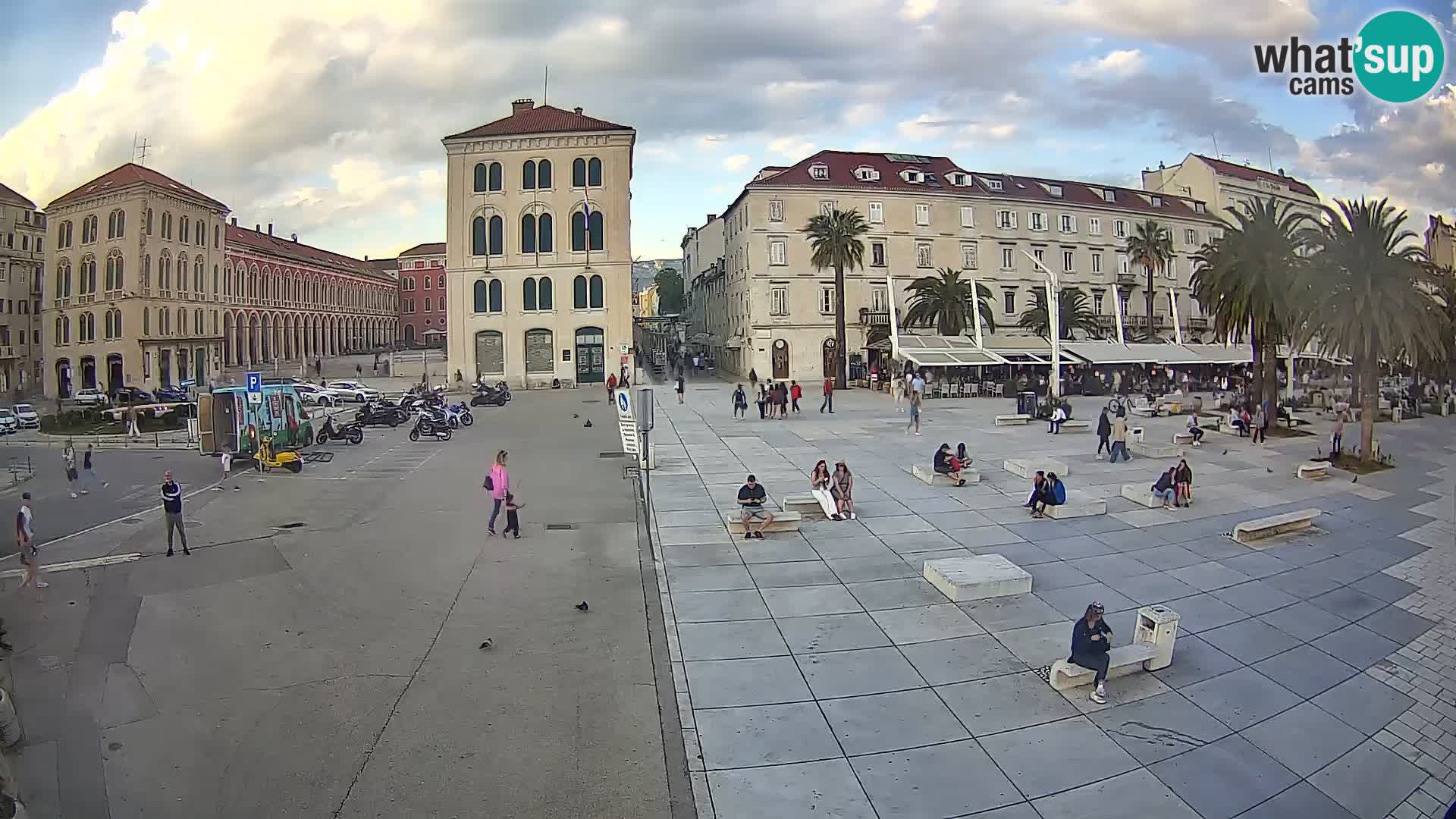 Webcam Split Riva – Prokurative | Plaza de la República