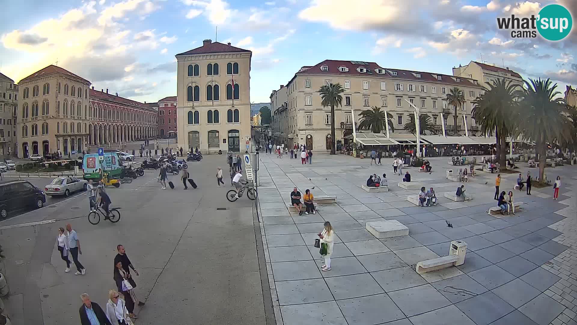 Live kamera Split Riva – Prokurative | Trg Republike