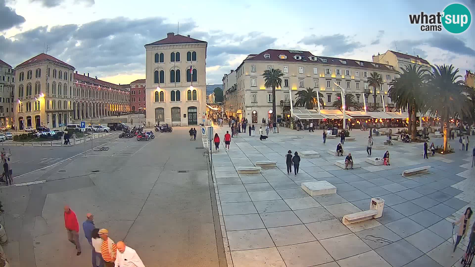 Live kamera Split Riva – Prokurative | Trg Republike