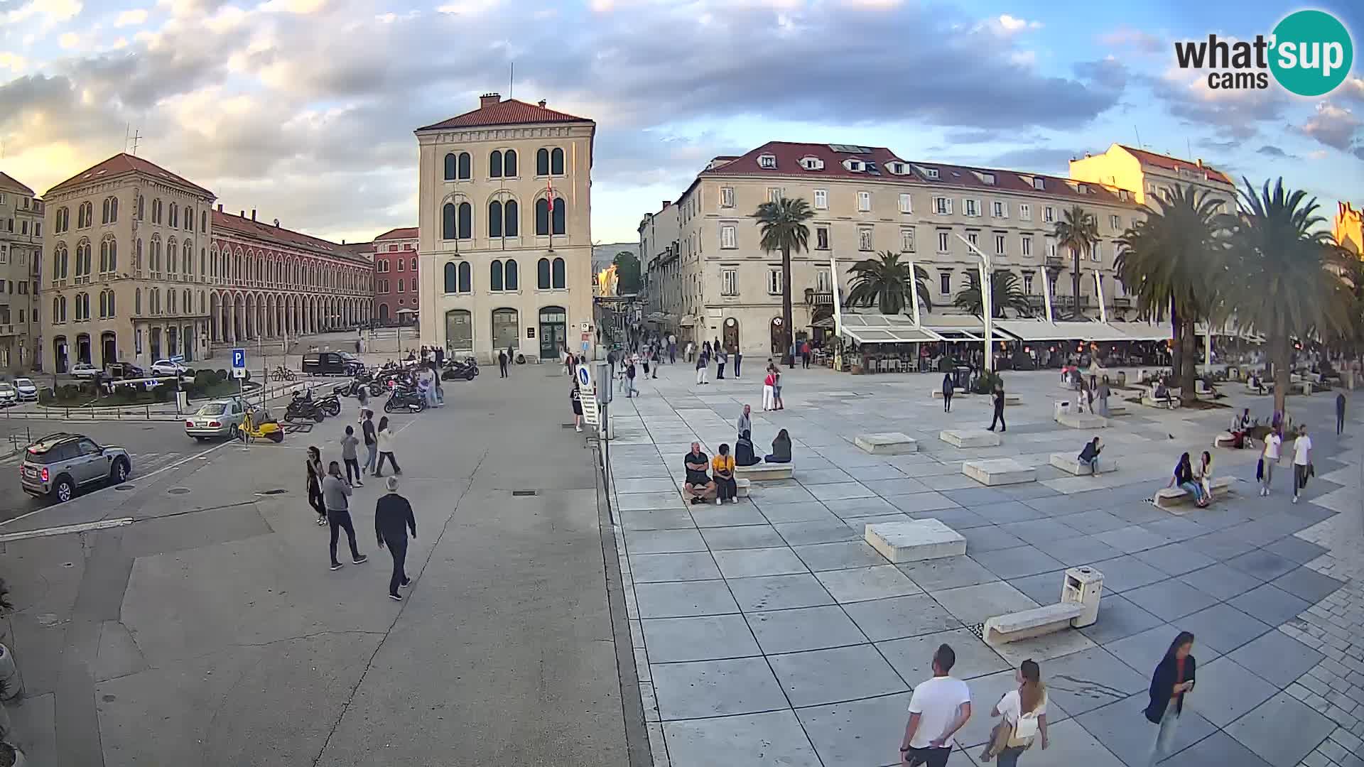 Webcam Split Riva – Prokurative | Plaza de la República