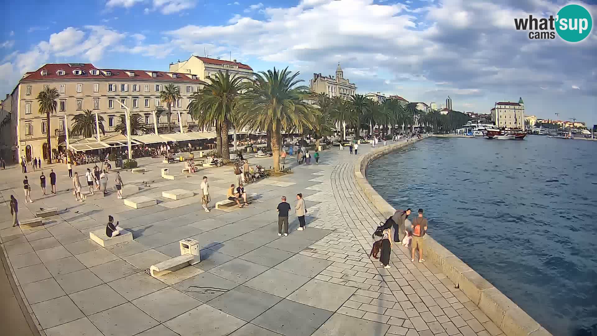 Webcam Spalato Riva – Prokurative | Piazza della Republika