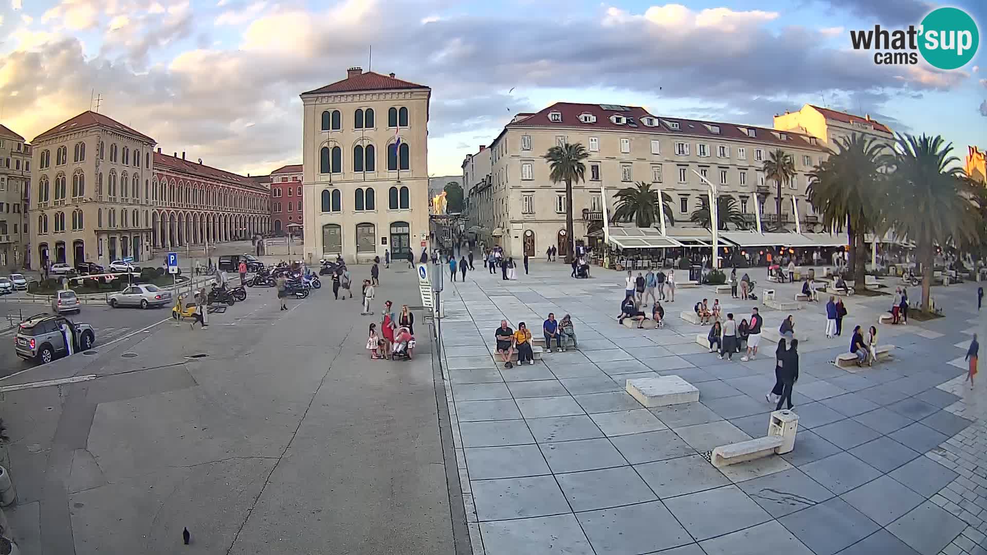 Live kamera Split Riva – Prokurative | Trg Republike