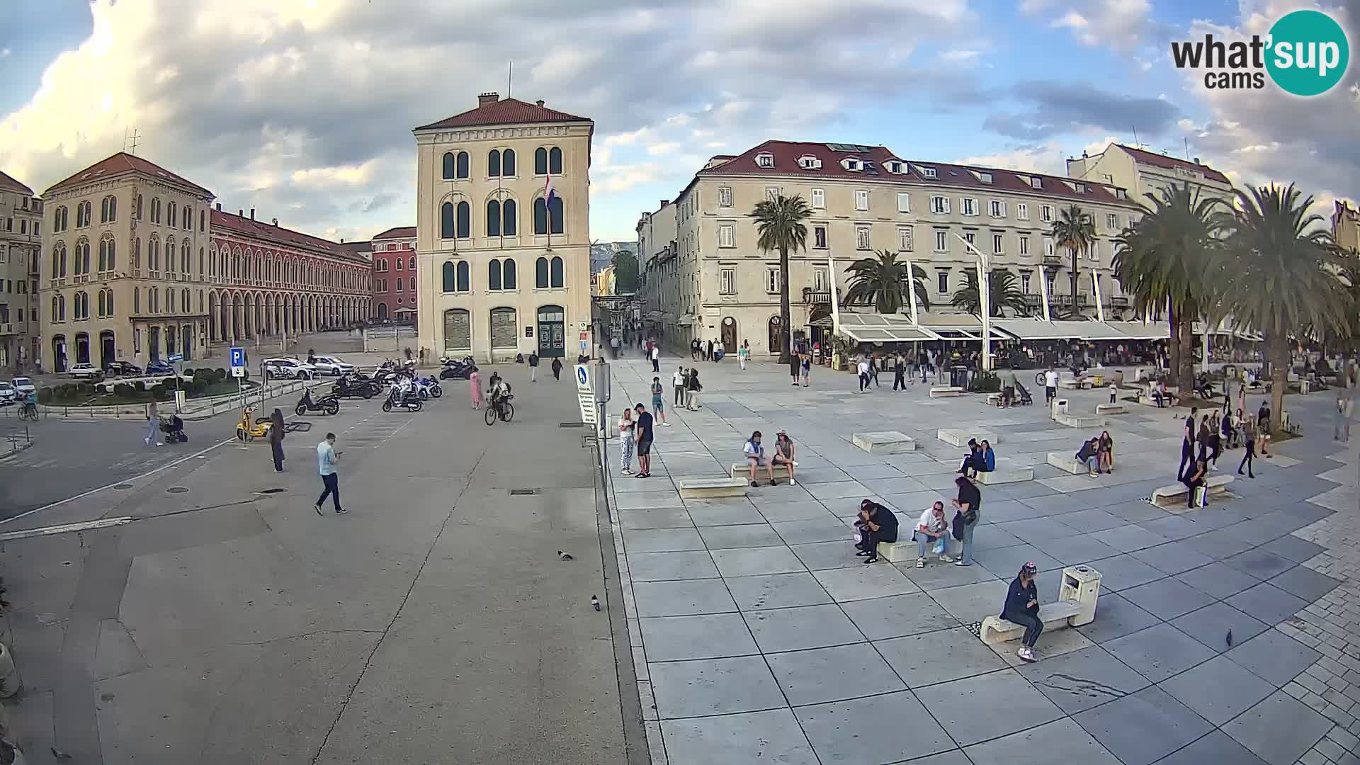 Webcam Split Riva – Prokurative | Plaza de la República