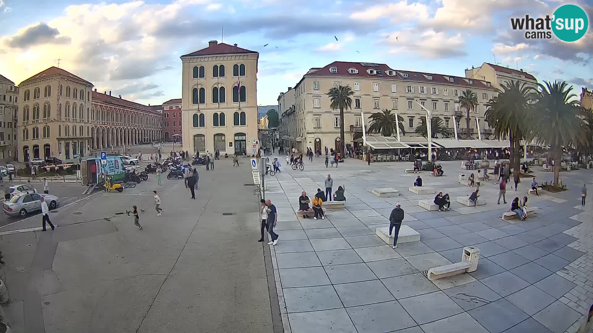 Live kamera Split Riva – Prokurative | Trg Republike