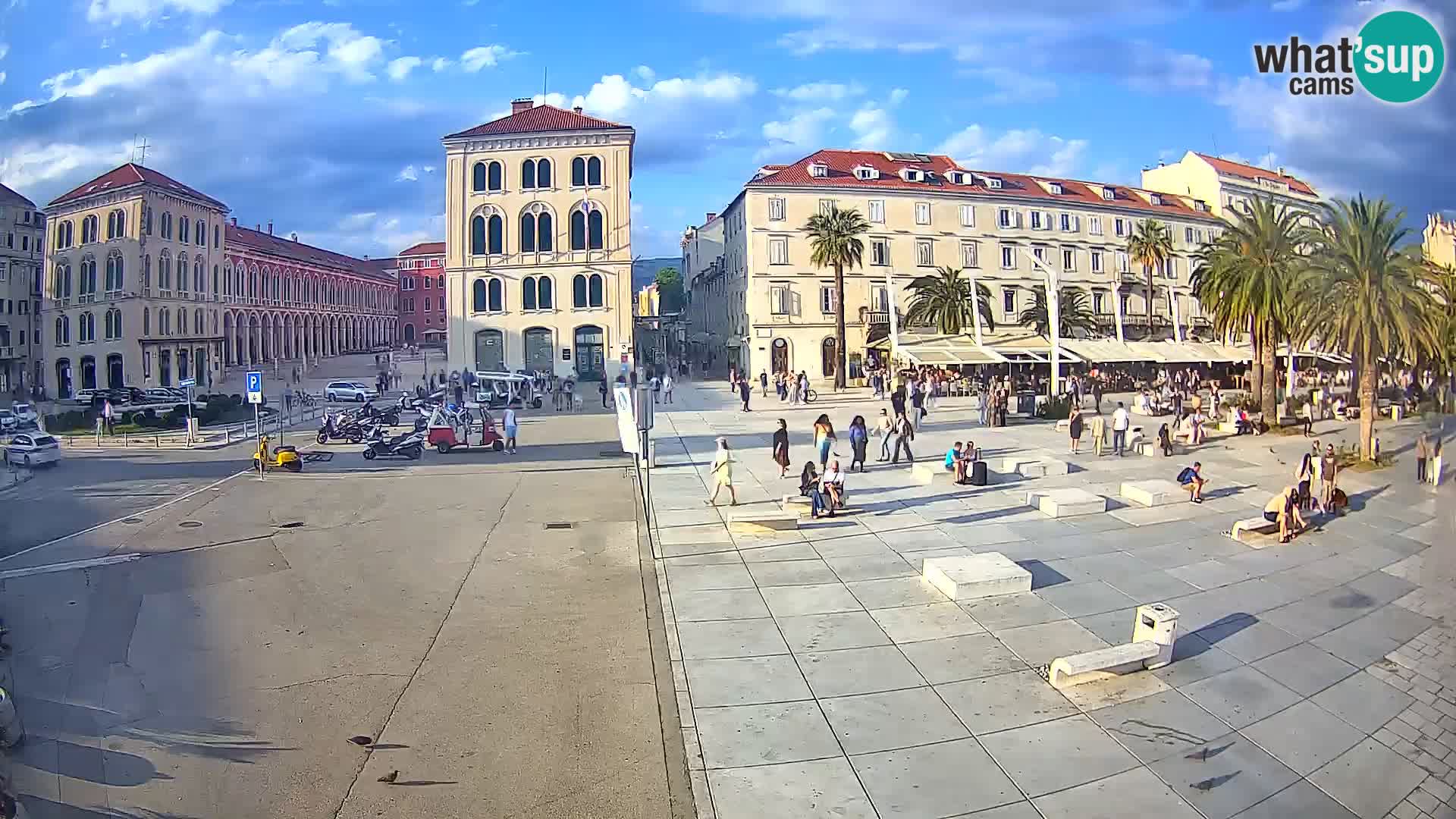 Webcam Split Riva – Prokurative | Plaza de la República