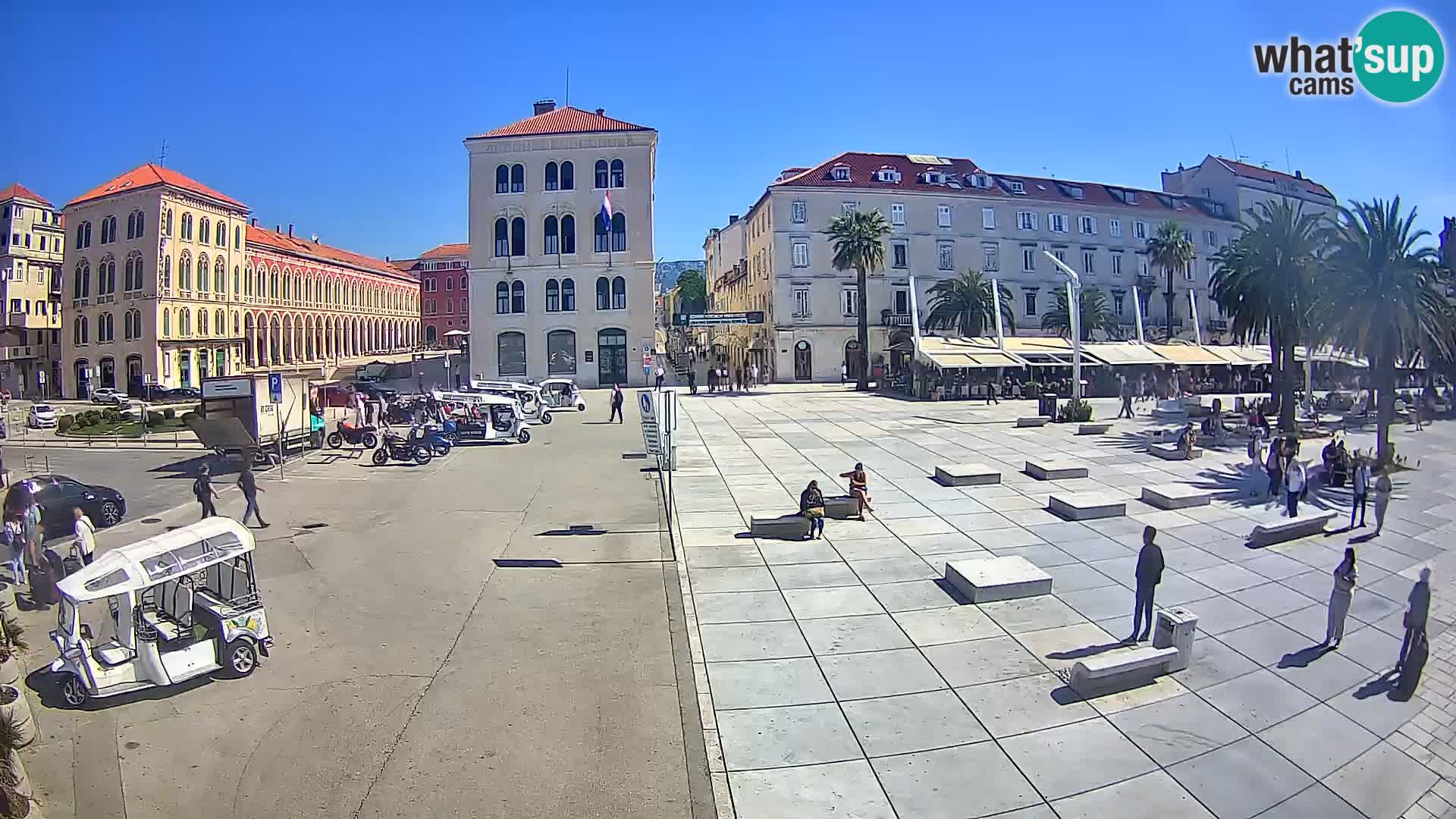 Webcam Spalato Riva – Prokurative | Piazza della Republika