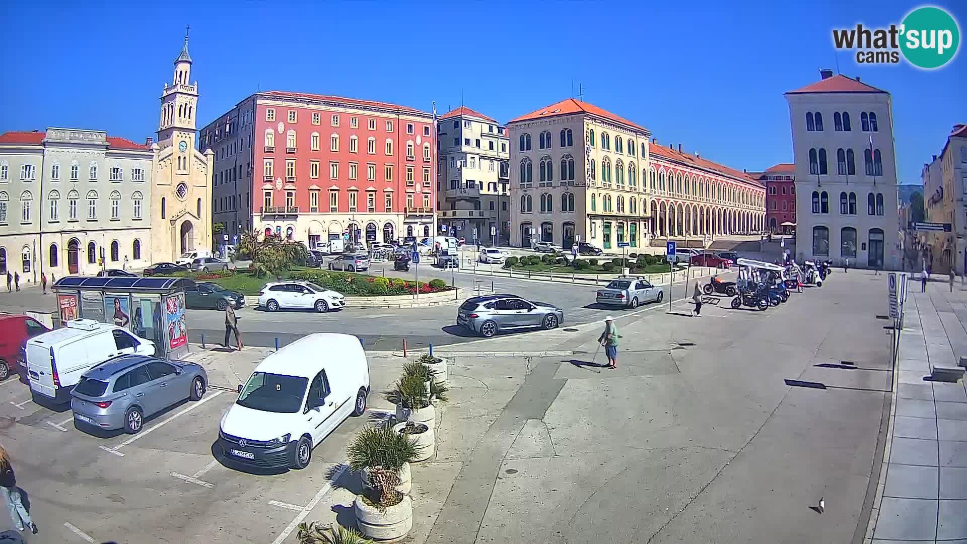 Webcam Split Riva – Prokurative | Trg Republike