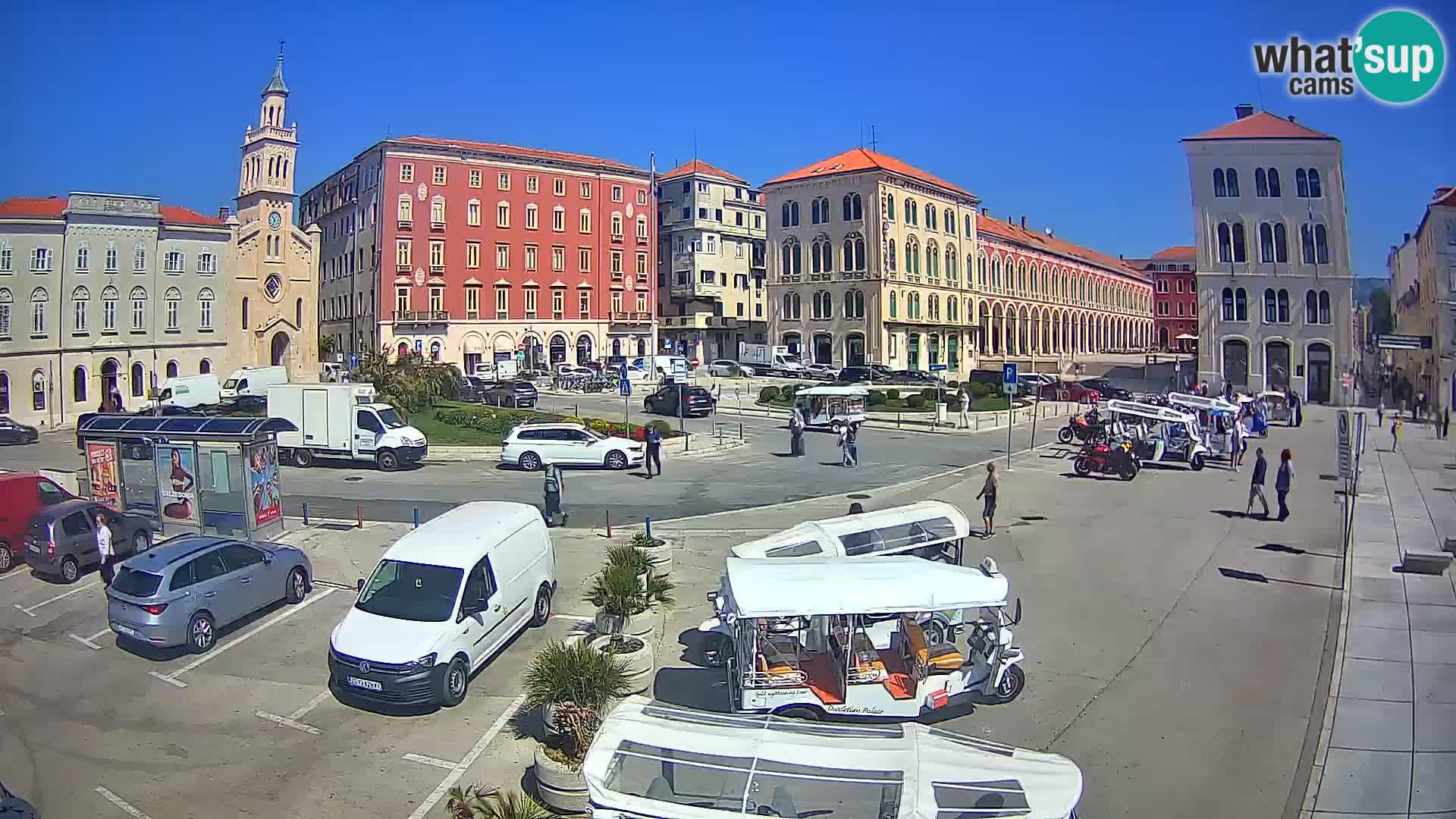 Live kamera Split Riva – Prokurative | Trg Republike