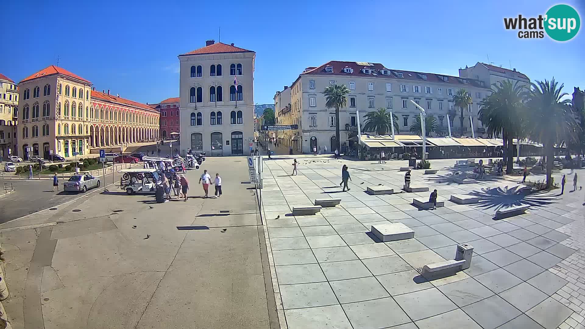 Webcam Spalato Riva – Prokurative | Piazza della Republika