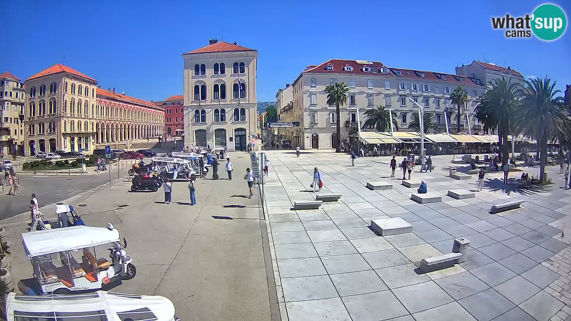 Webcam Split Riva – Prokurative | Trg Republike