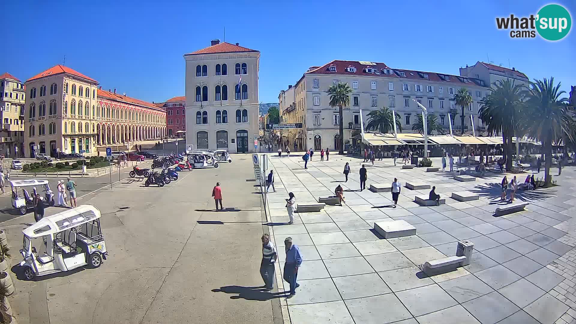 Webcam Spalato Riva – Prokurative | Piazza della Republika