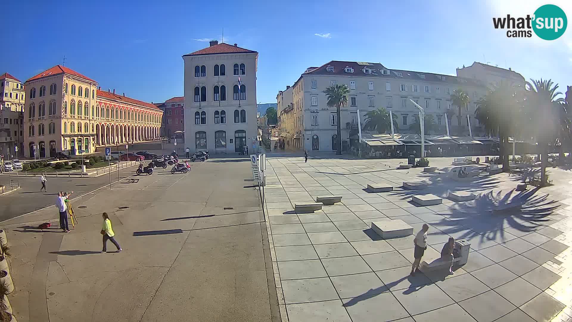 Split kamera Riva – Prokurative | Trg Republike