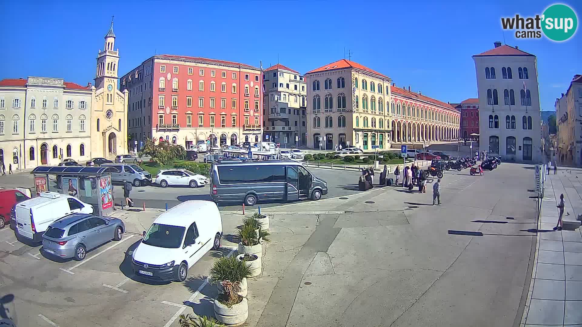 Live kamera Split Riva – Prokurative | Trg Republike