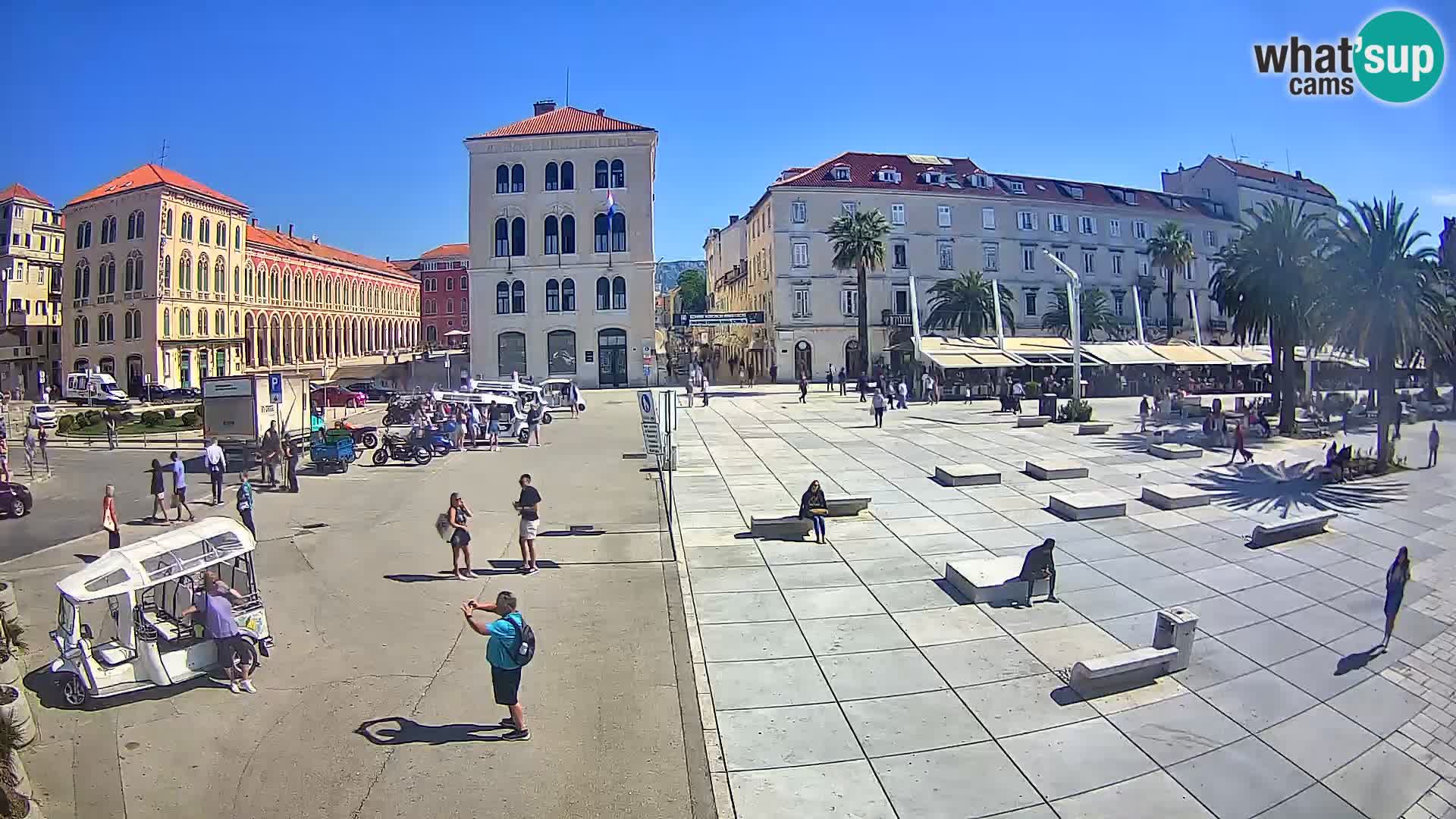 Live kamera Split Riva – Prokurative | Trg Republike