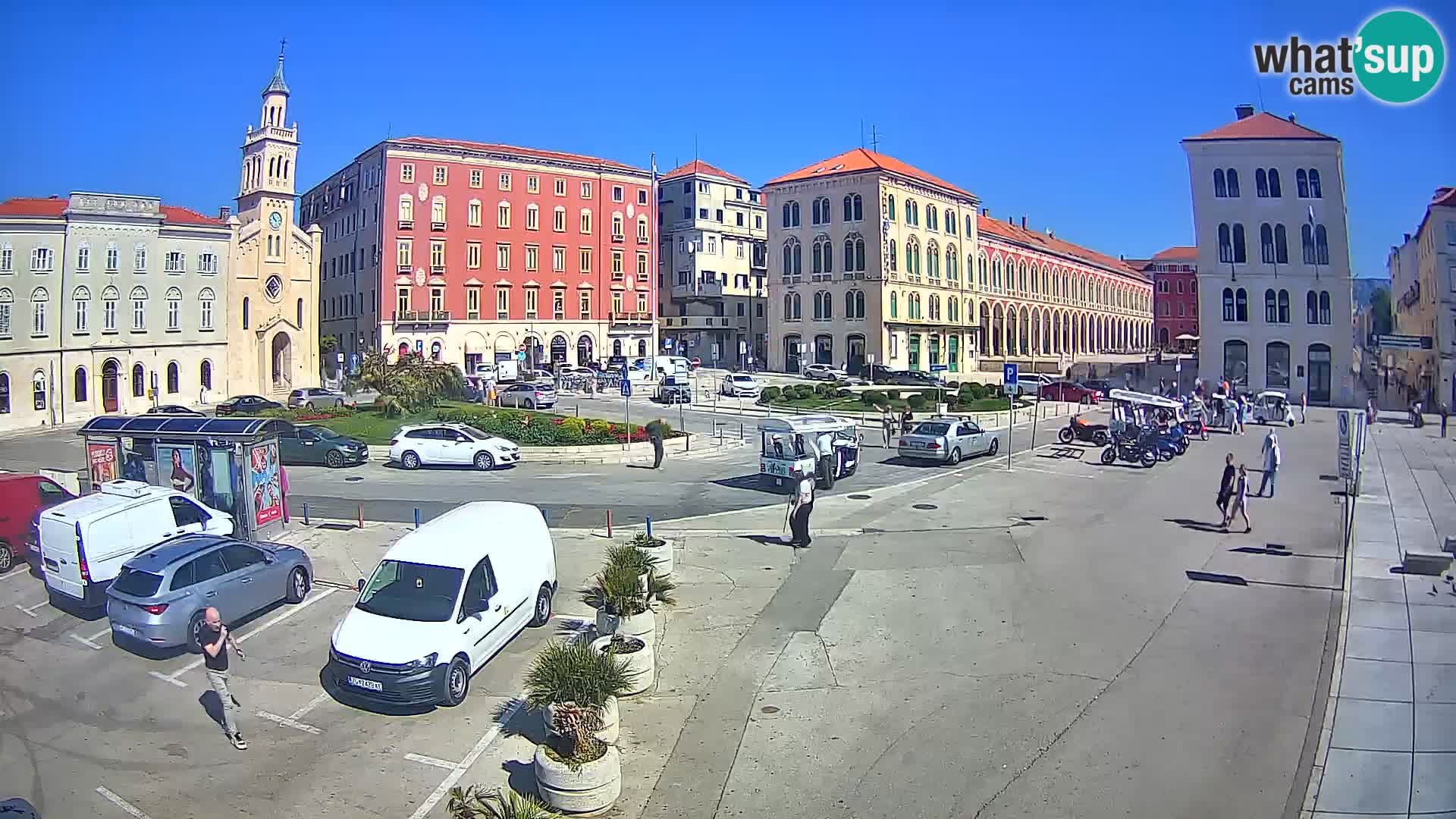 Webcam Split Riva – Prokurative | Trg Republike