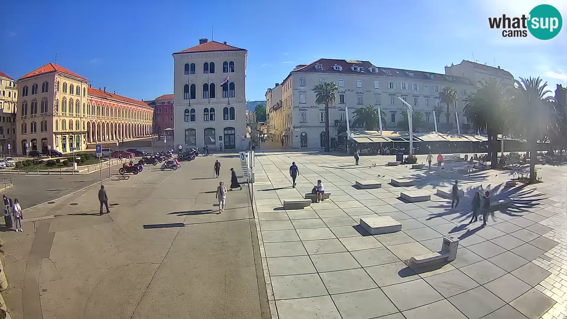 Webcam Split Riva – Prokurative | Trg Republike