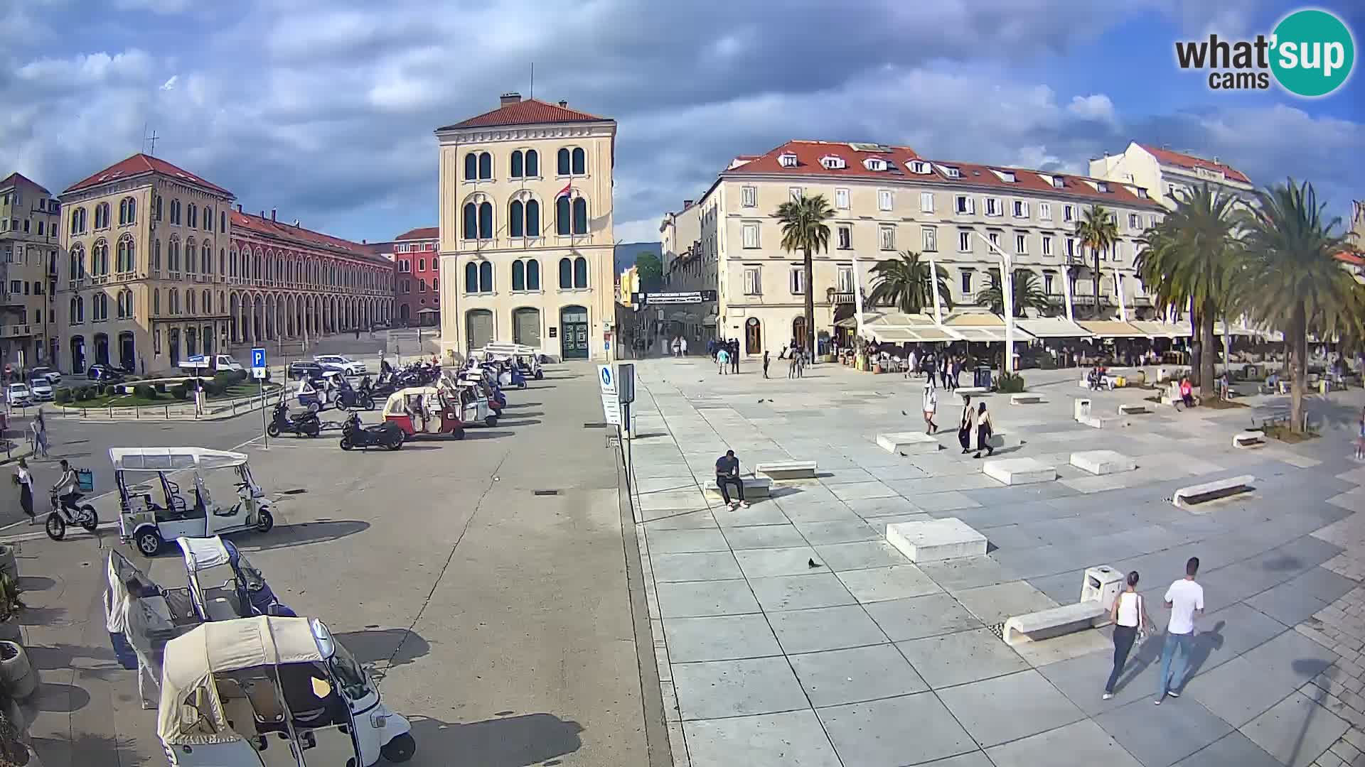 Webcam Spalato Riva – Prokurative | Piazza della Republika