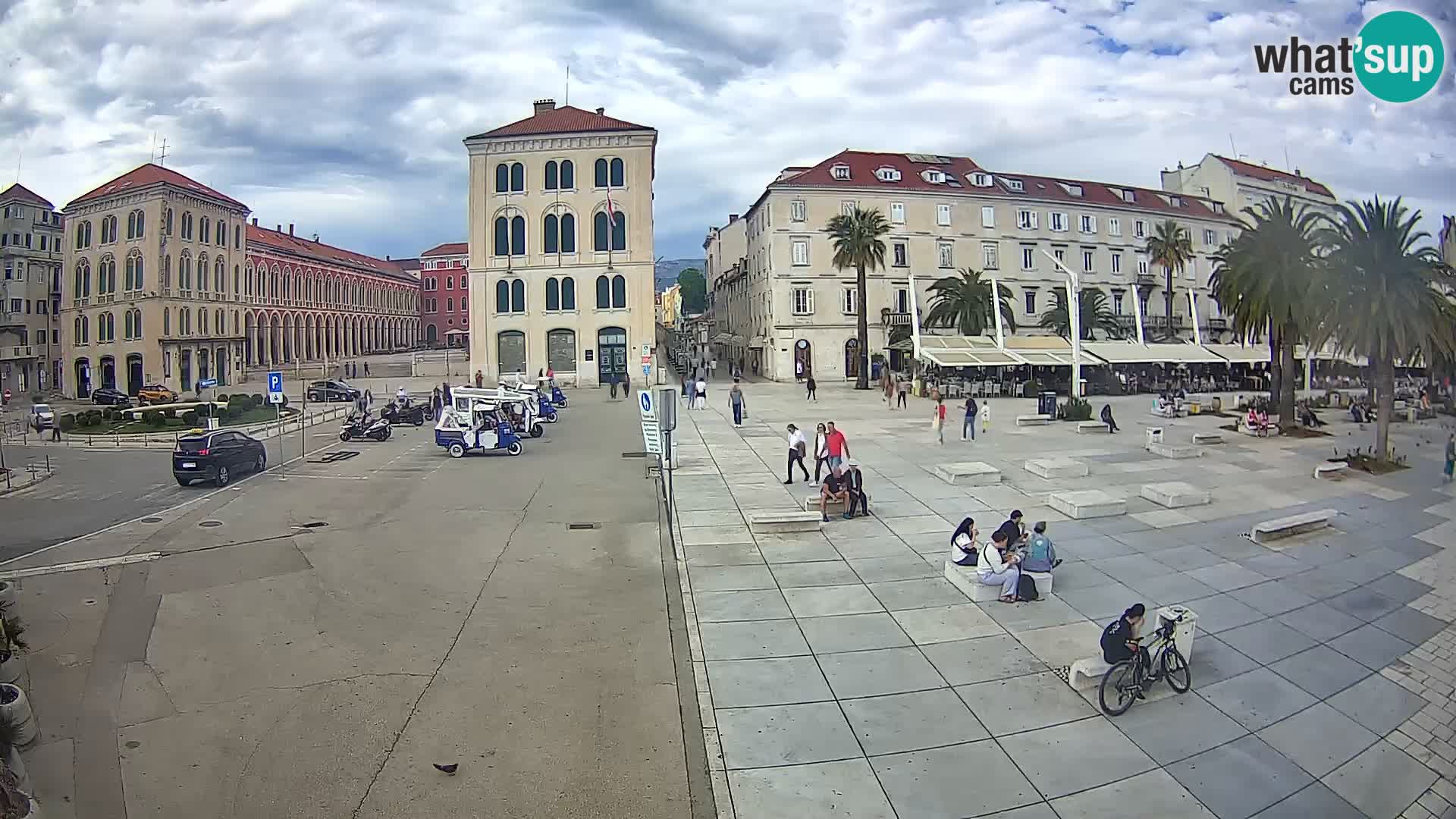 Webcam Spalato Riva – Prokurative | Piazza della Republika