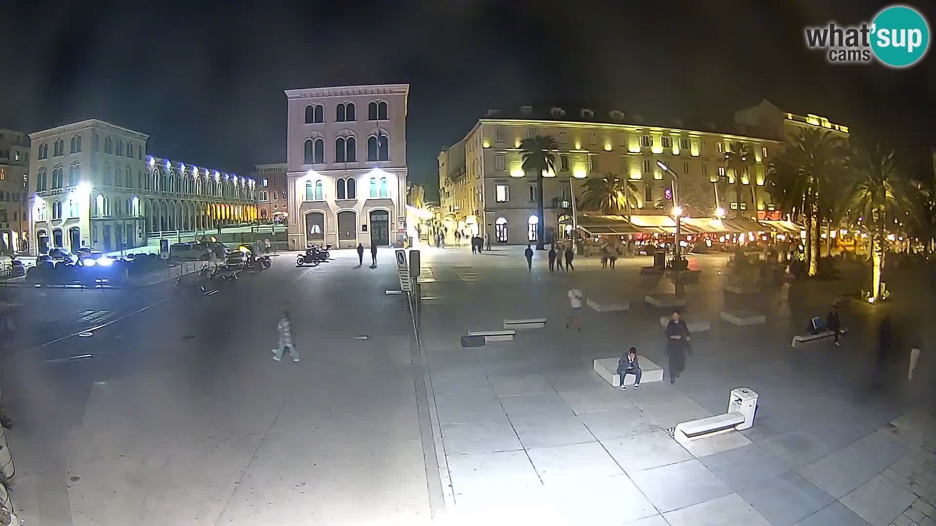Webcam Split Riva – Prokurative | Trg Republike
