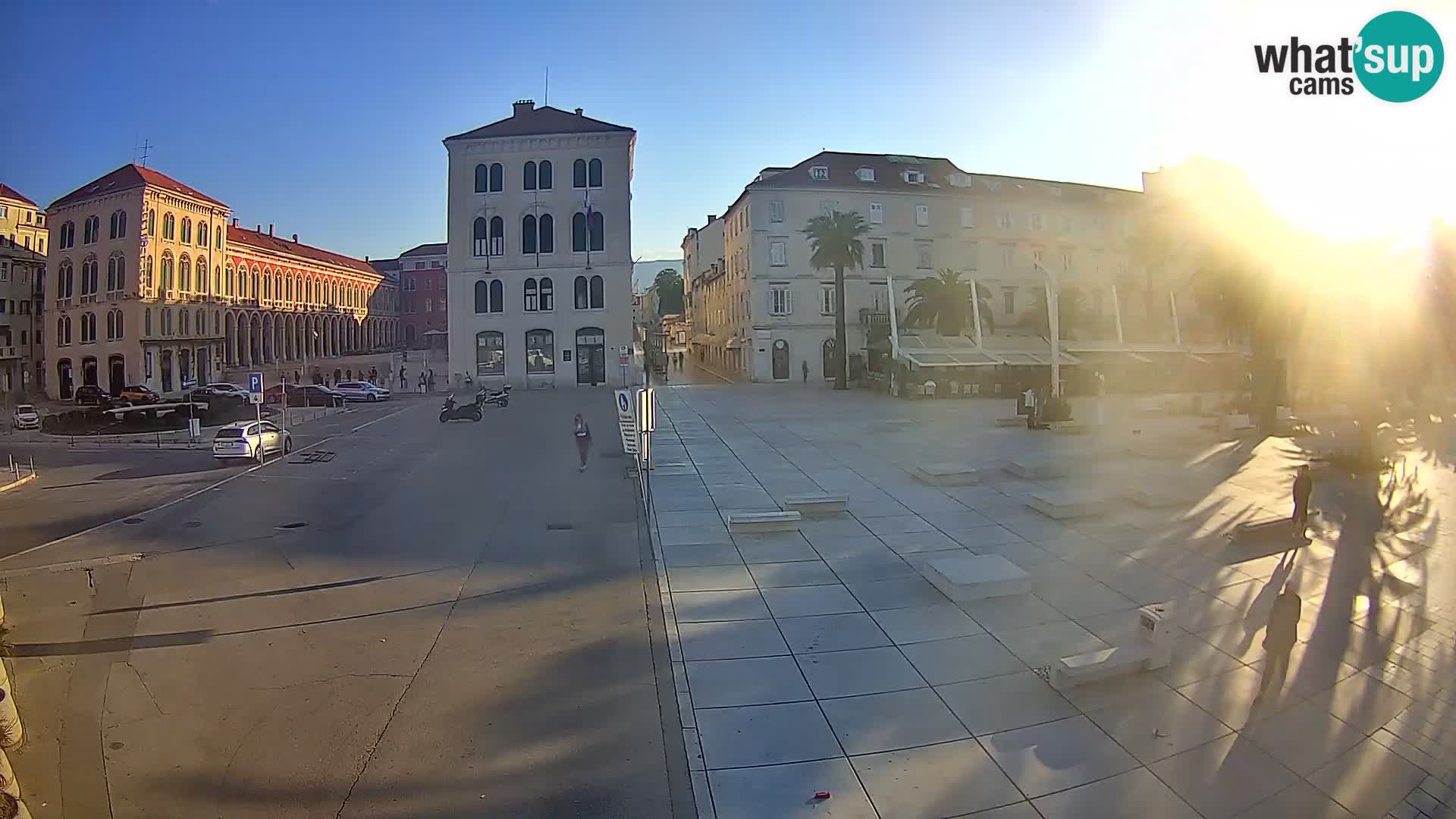 Webcam Split Riva – Prokurative | Trg Republike
