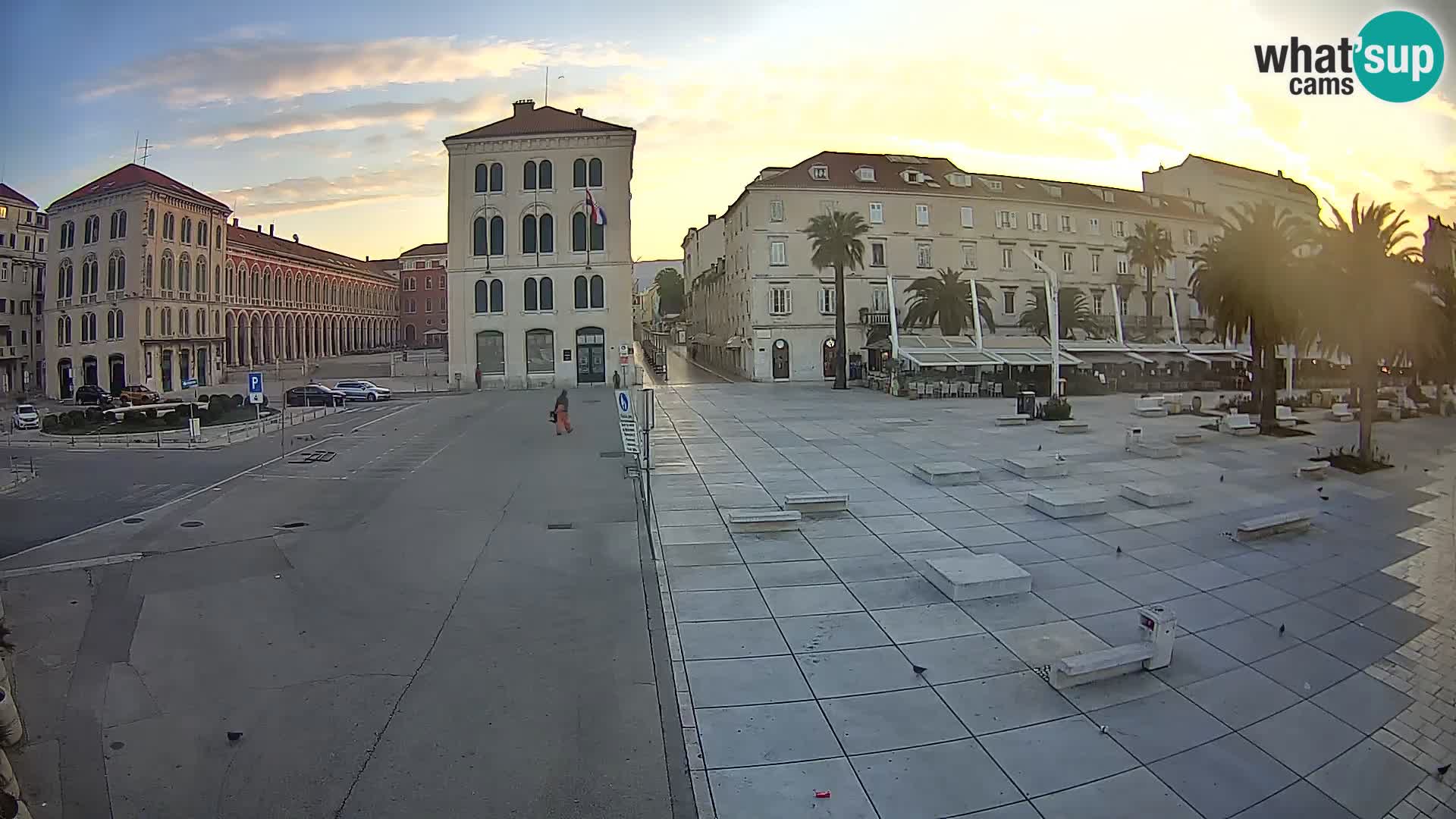Split kamera Riva – Prokurative | Trg Republike