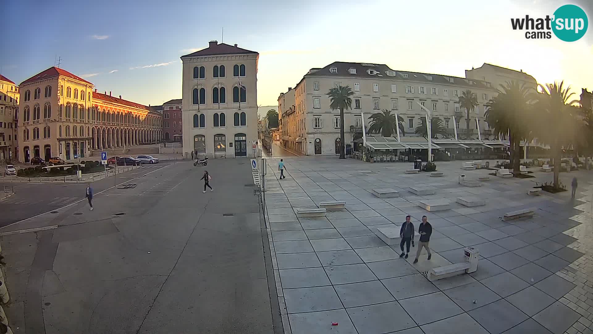 Webcam Split Riva – Prokurative | Trg Republike