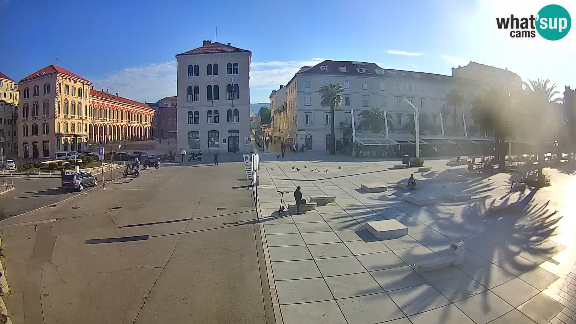 Webcam Split Riva – Prokurative | Plaza de la República