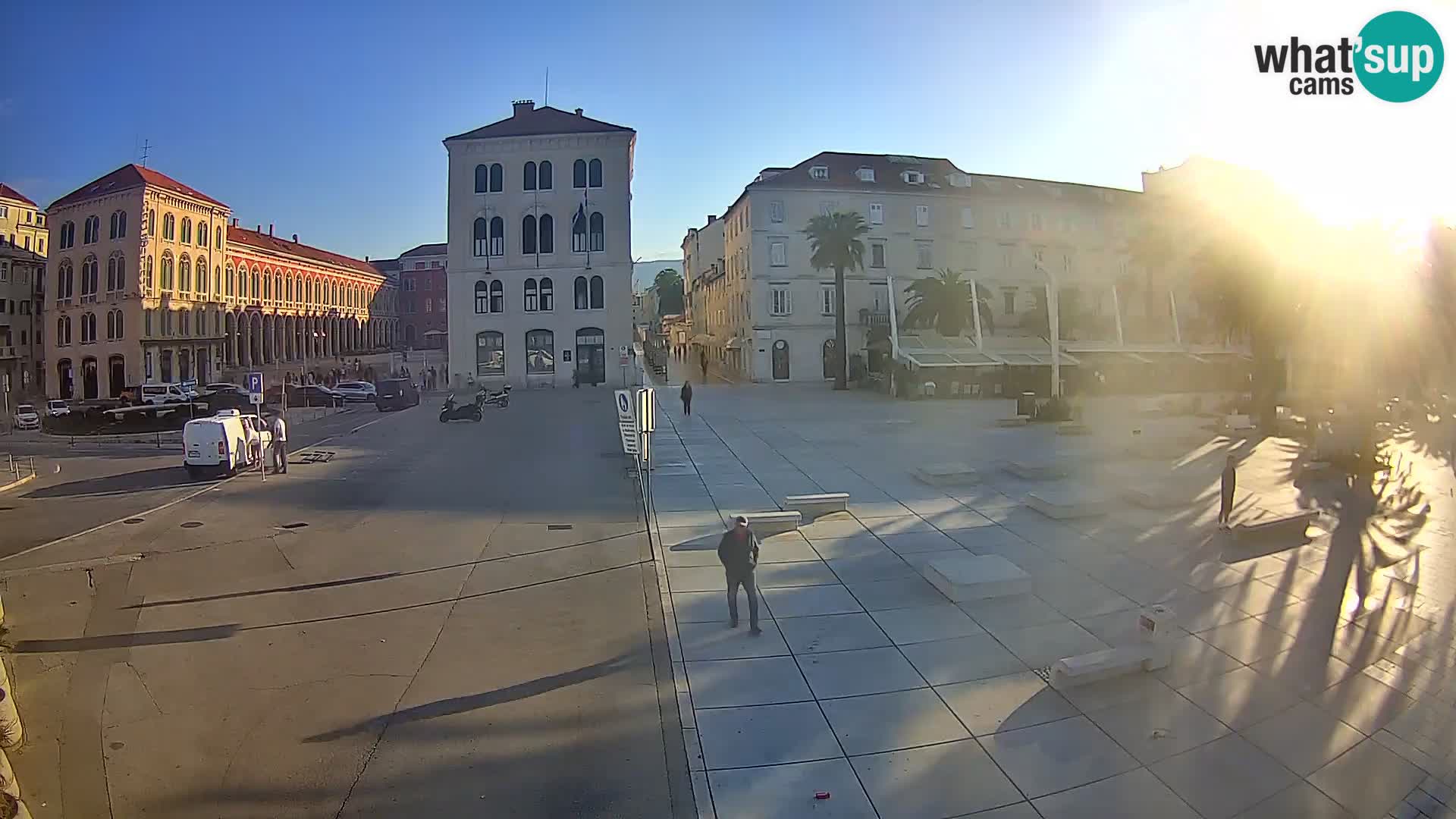 Webcam Split Riva – Prokurative | Trg Republike