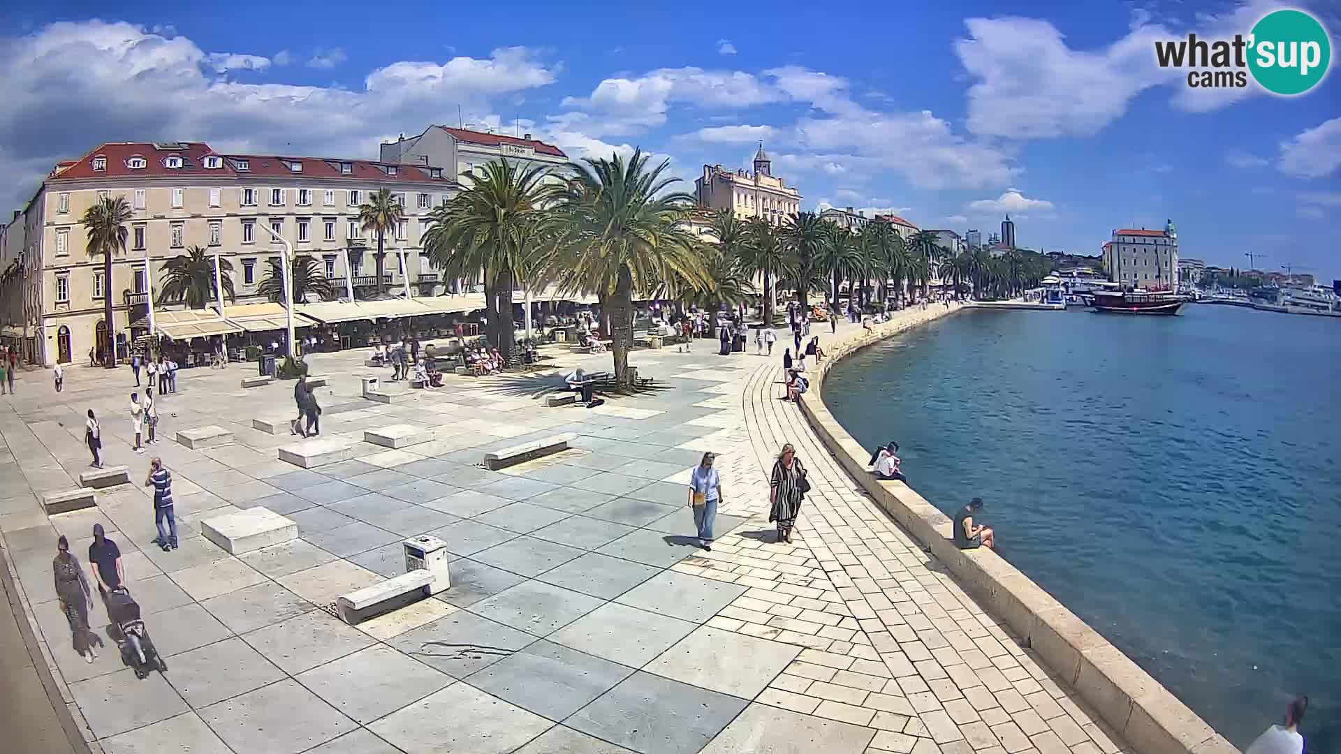 Webcam Split Riva – Prokurative | Plaza de la República