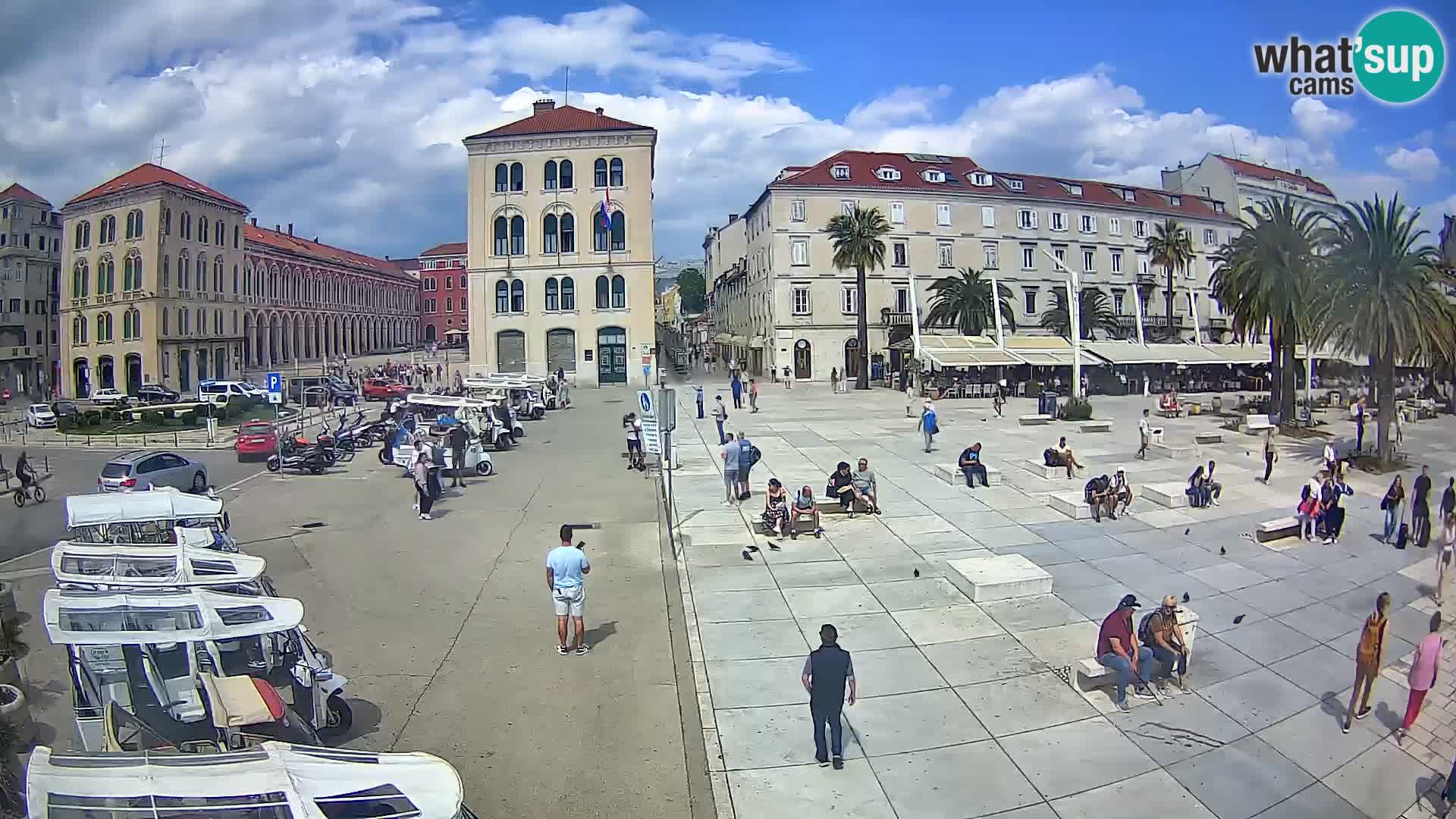 Webcam Split Riva – Prokurative | Plaza de la República