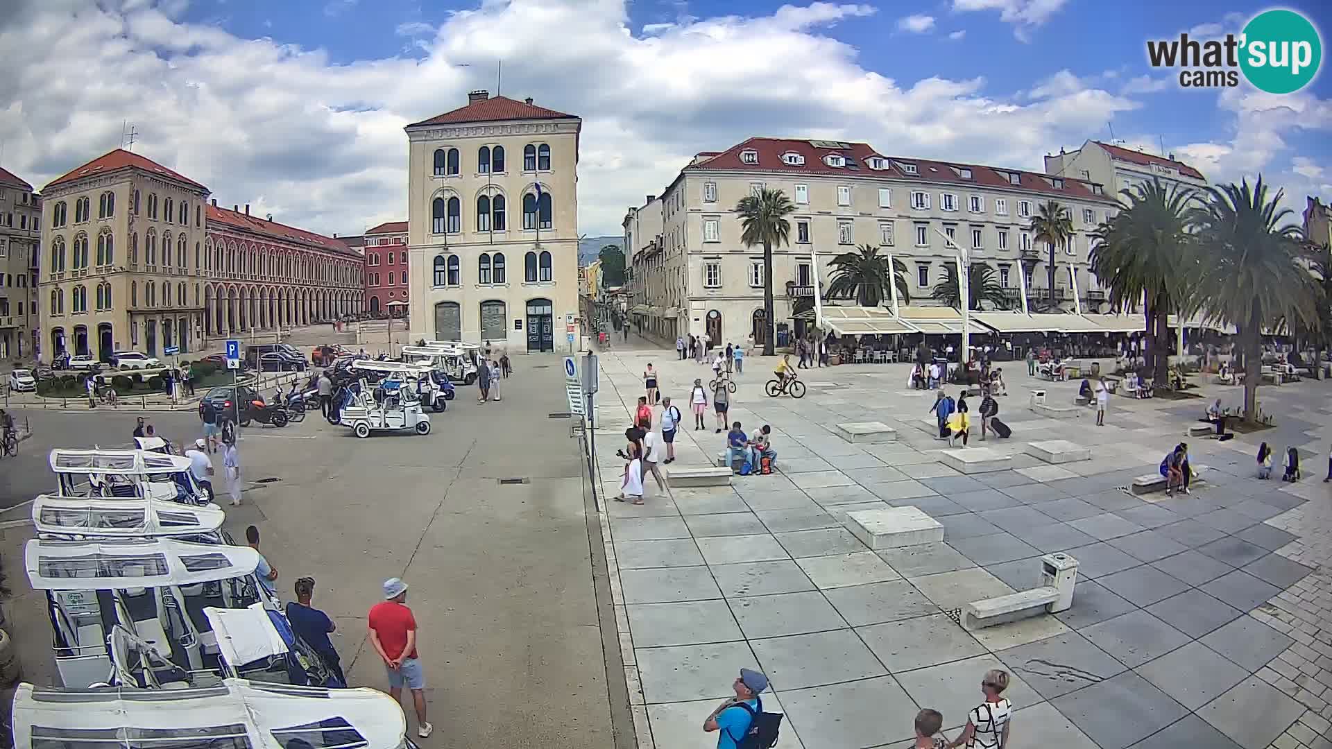 Webcam Split Riva – Prokurative | Trg Republike