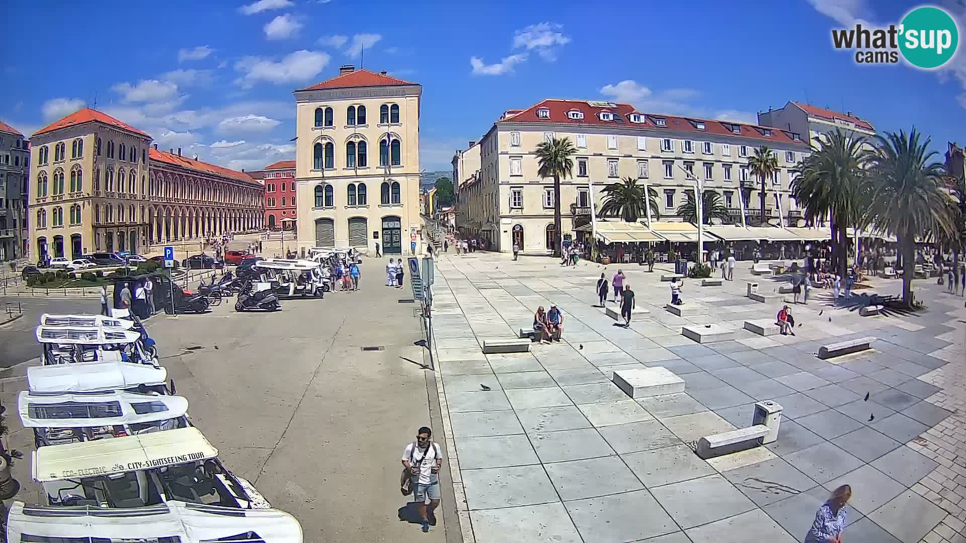 Live kamera Split Riva – Prokurative | Trg Republike